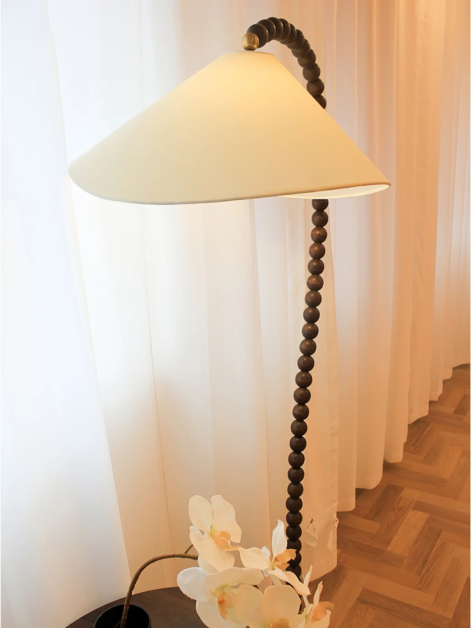 Wooden Bead Floor Lamp - Image 29