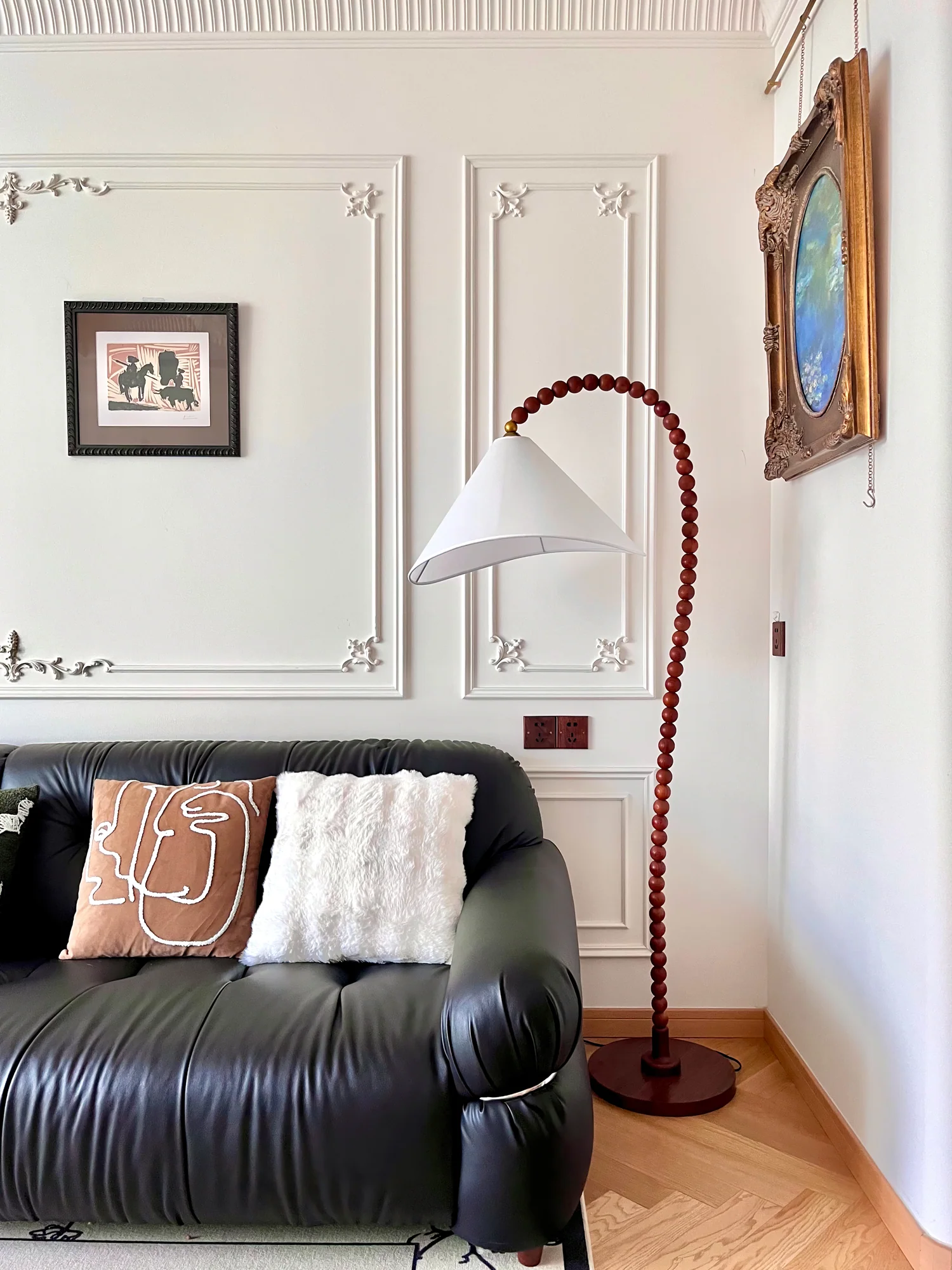 Wooden Bead Floor Lamp - Image 31