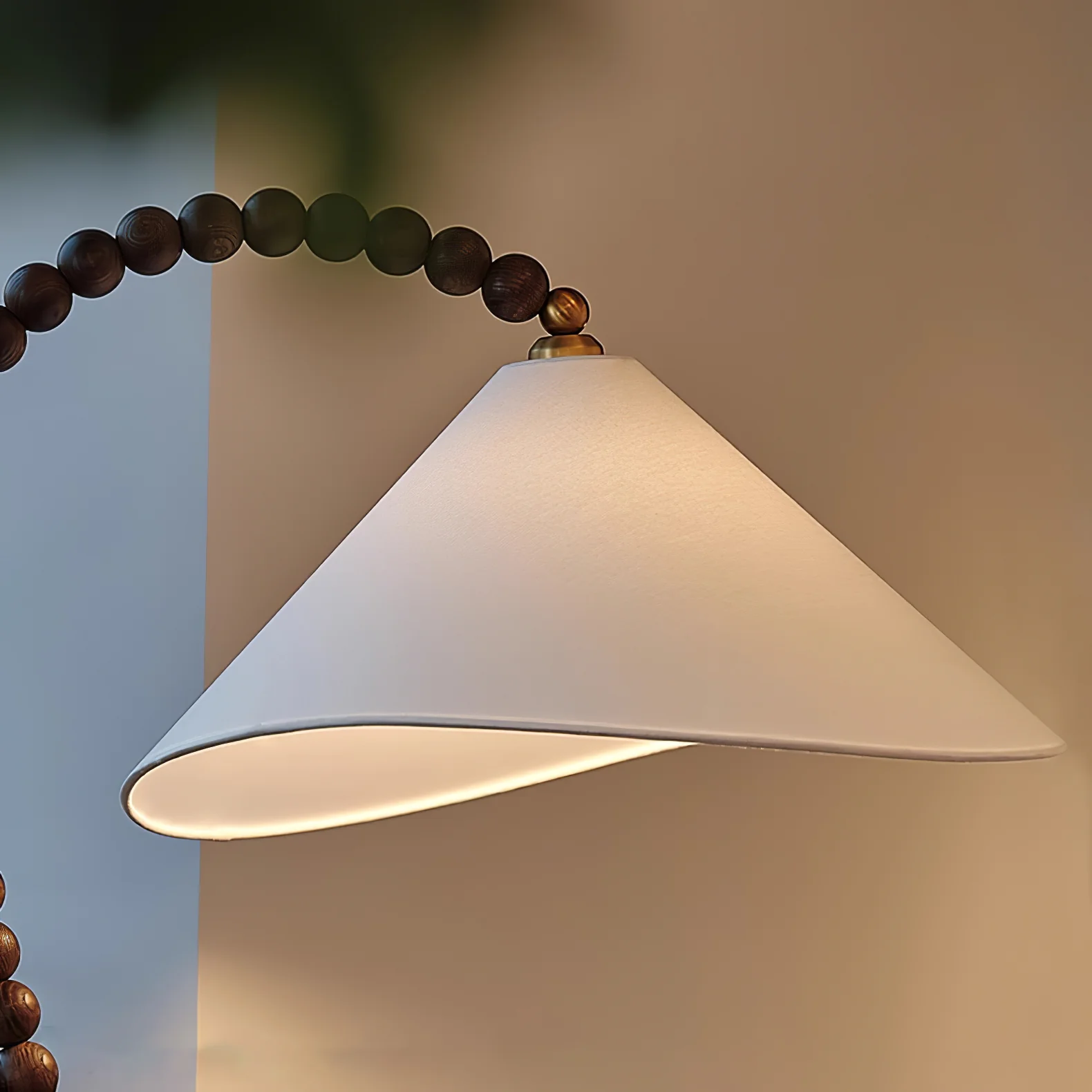 Wooden Bead Floor Lamp - Image 42