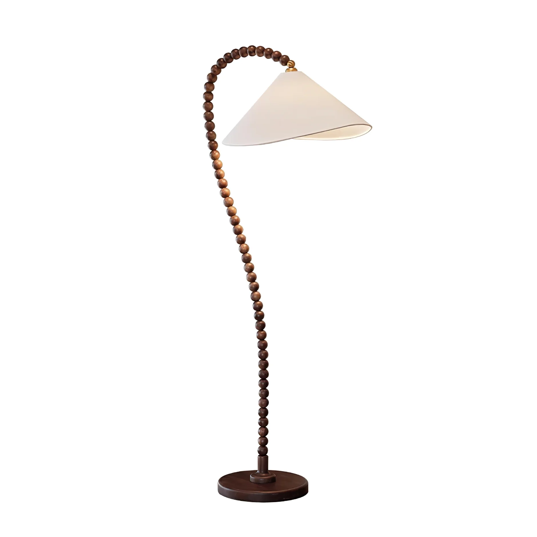 Wooden Bead Floor Lamp - Image 54