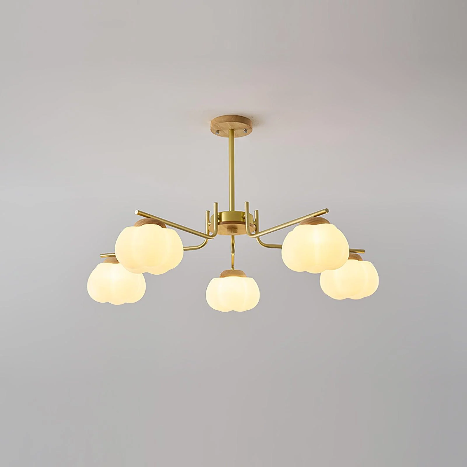 Plastic Cotton Balls Chandelier - Image 27
