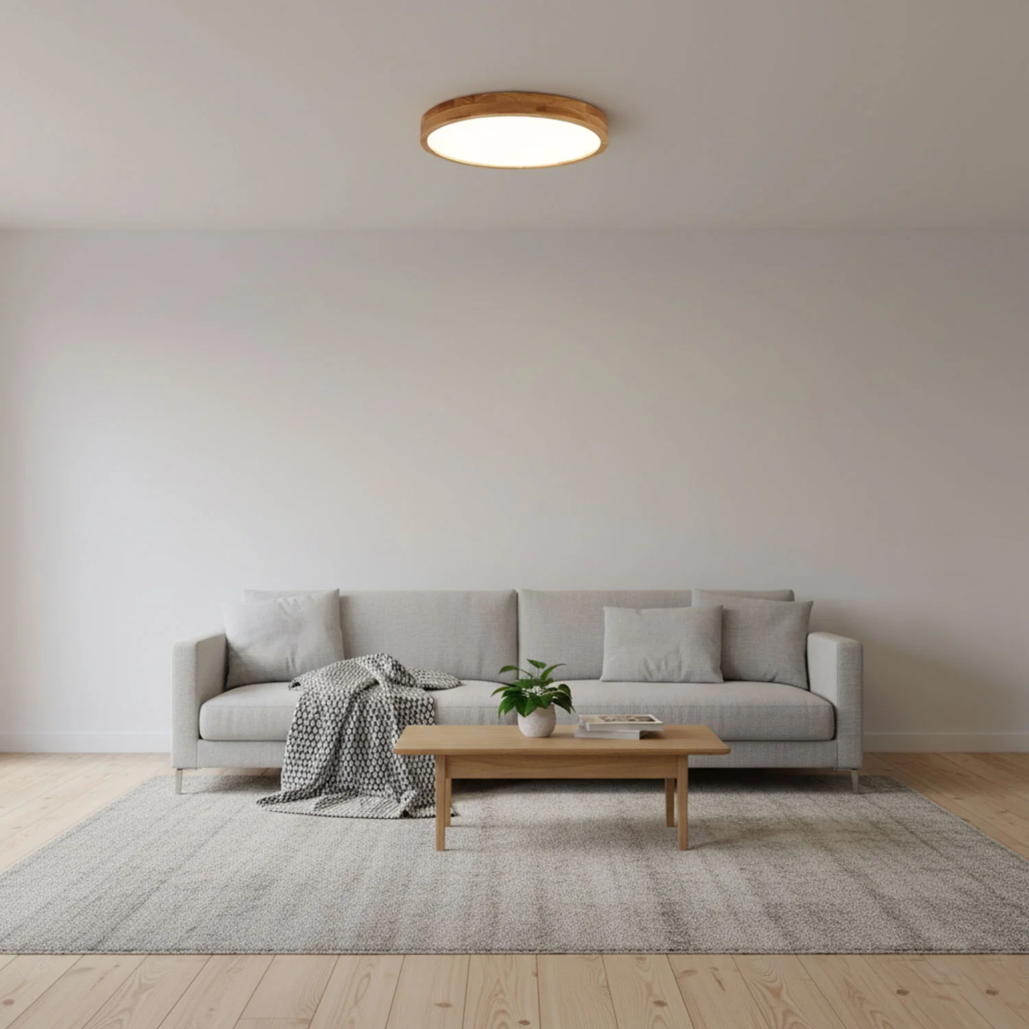 Wooden Geometric Ceiling Light - Image 12