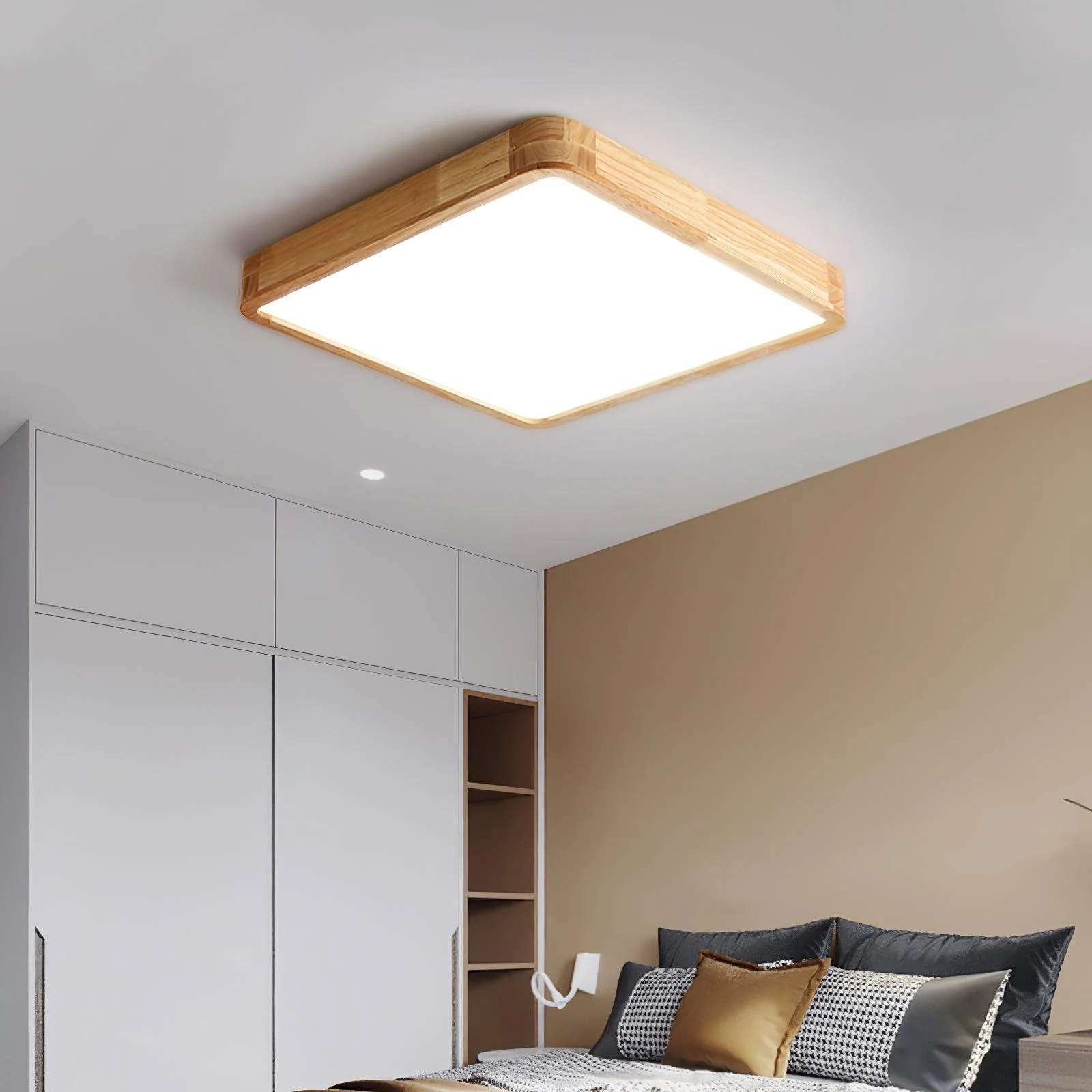 Wooden Geometric Ceiling Light - Image 17