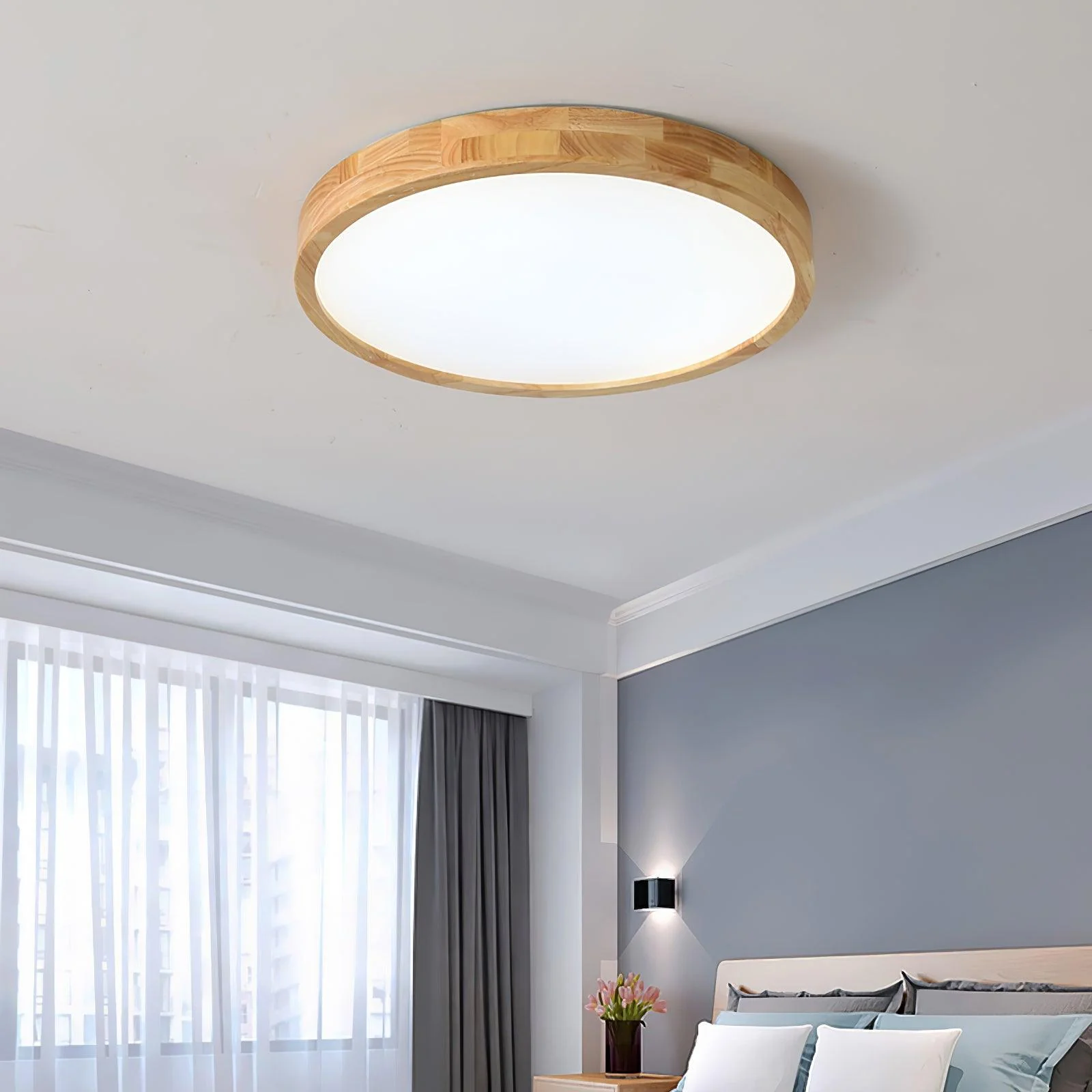 Wooden Geometric Ceiling Light - Image 22