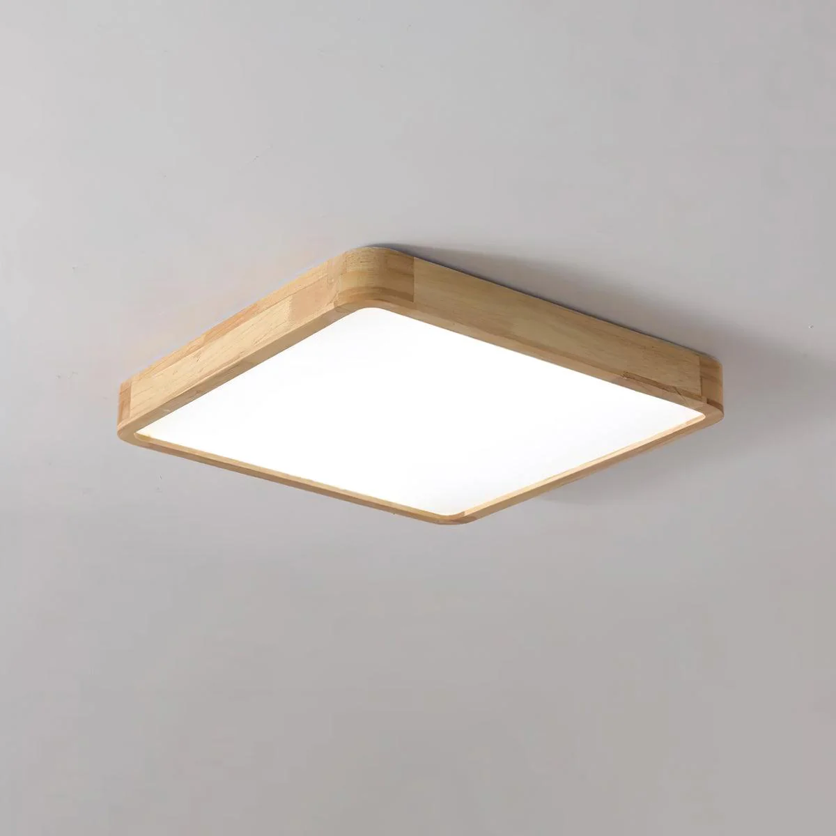 Wooden Geometric Ceiling Light - Image 42