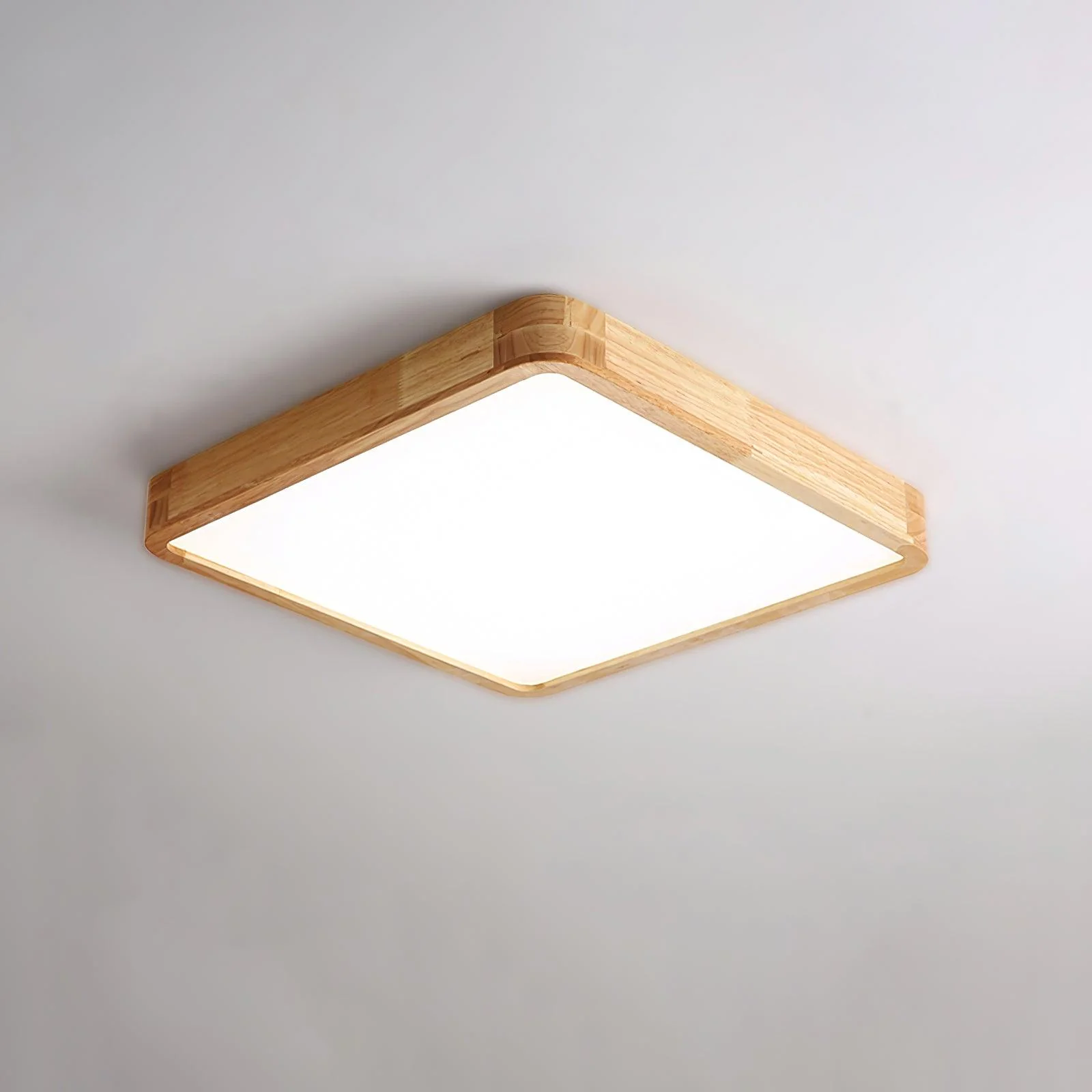 Wooden Geometric Ceiling Light - Image 47