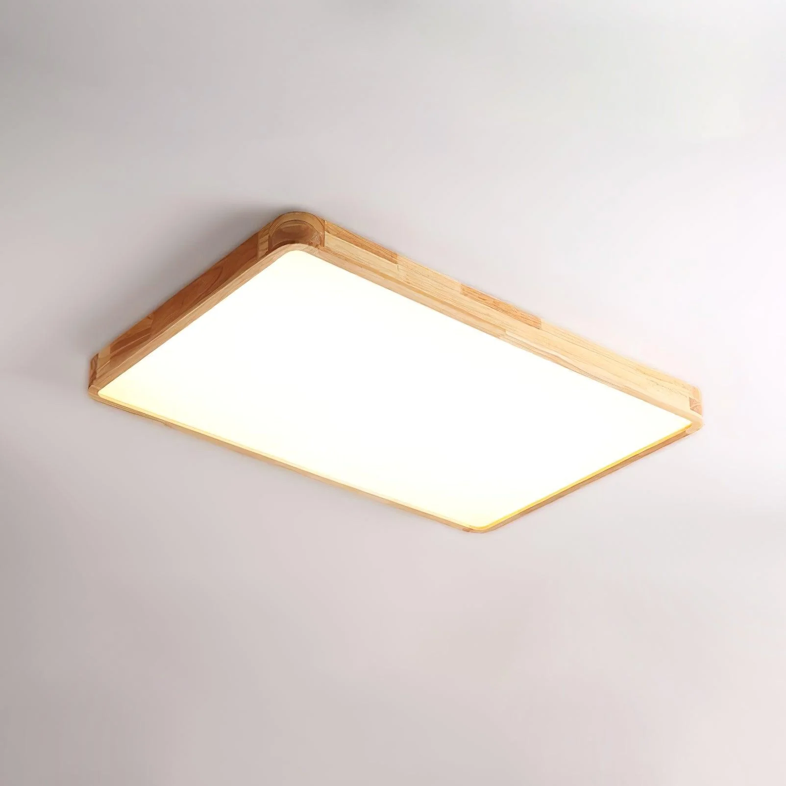Wooden Geometric Ceiling Light - Image 62
