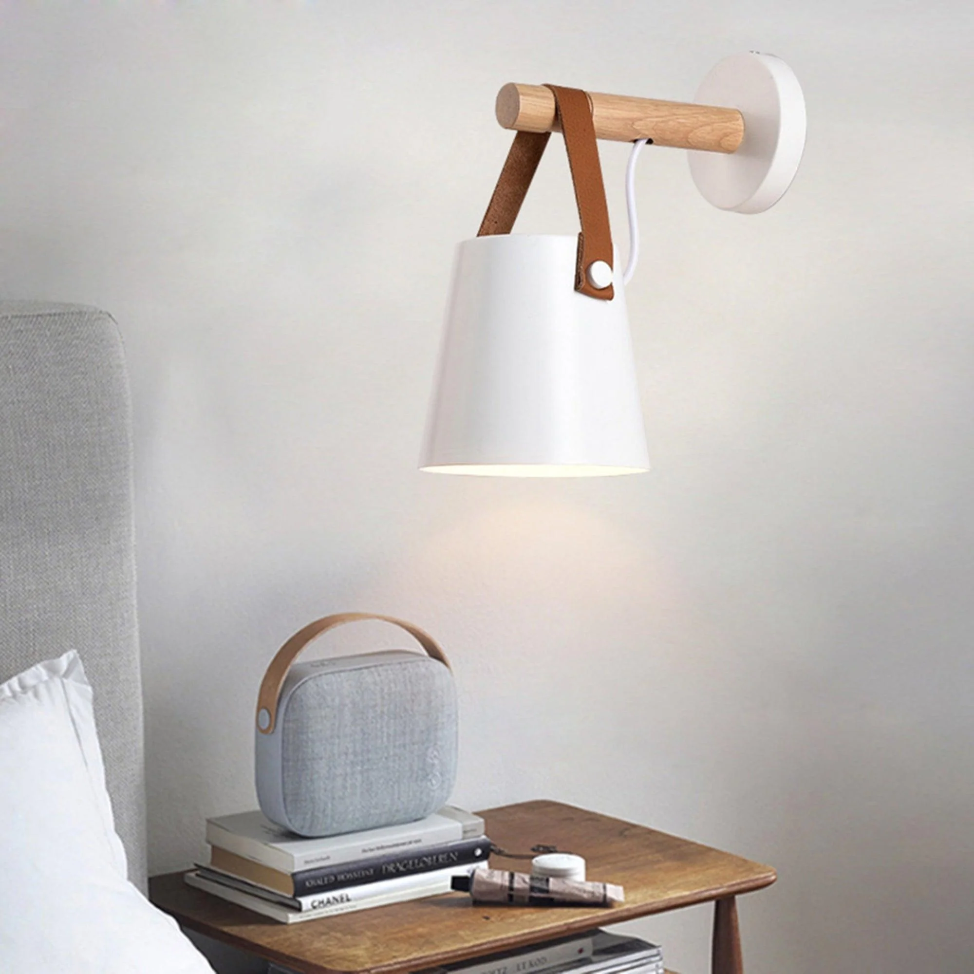 Wooden Conical Wall Light - Image 12