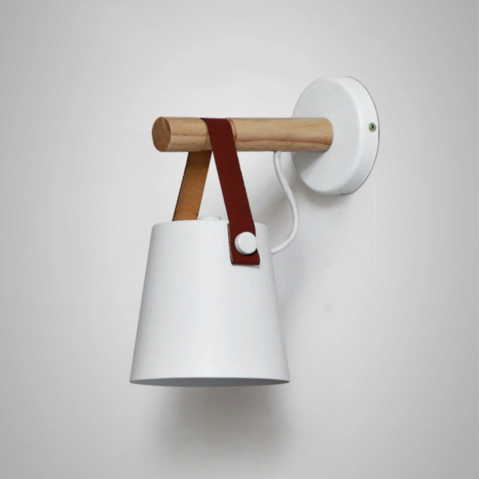 Wooden Conical Wall Light - Image 25