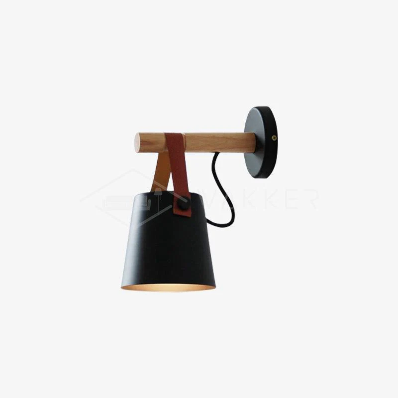Wooden Conical Wall Light - Image 26