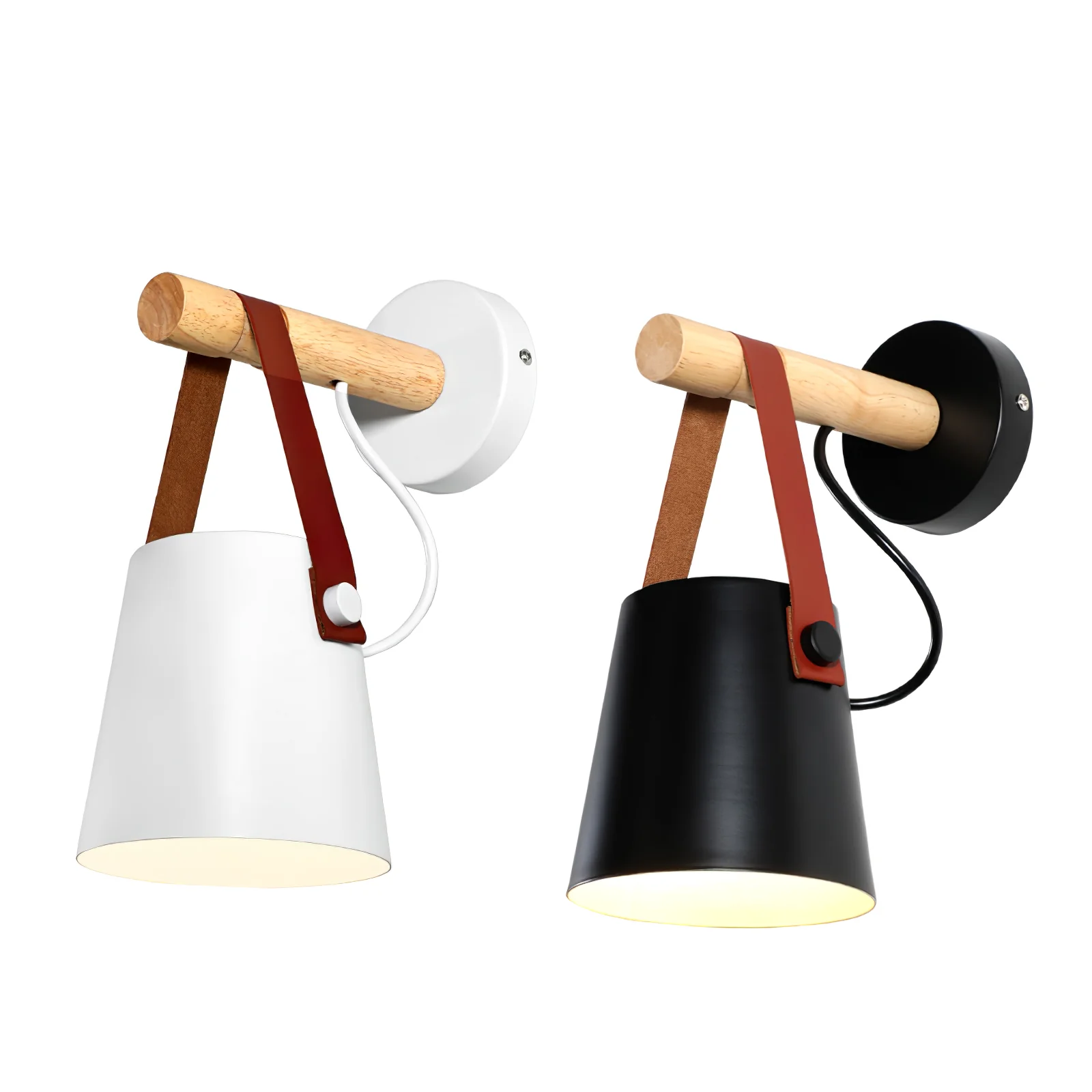 Wooden Conical Wall Light - Image 27