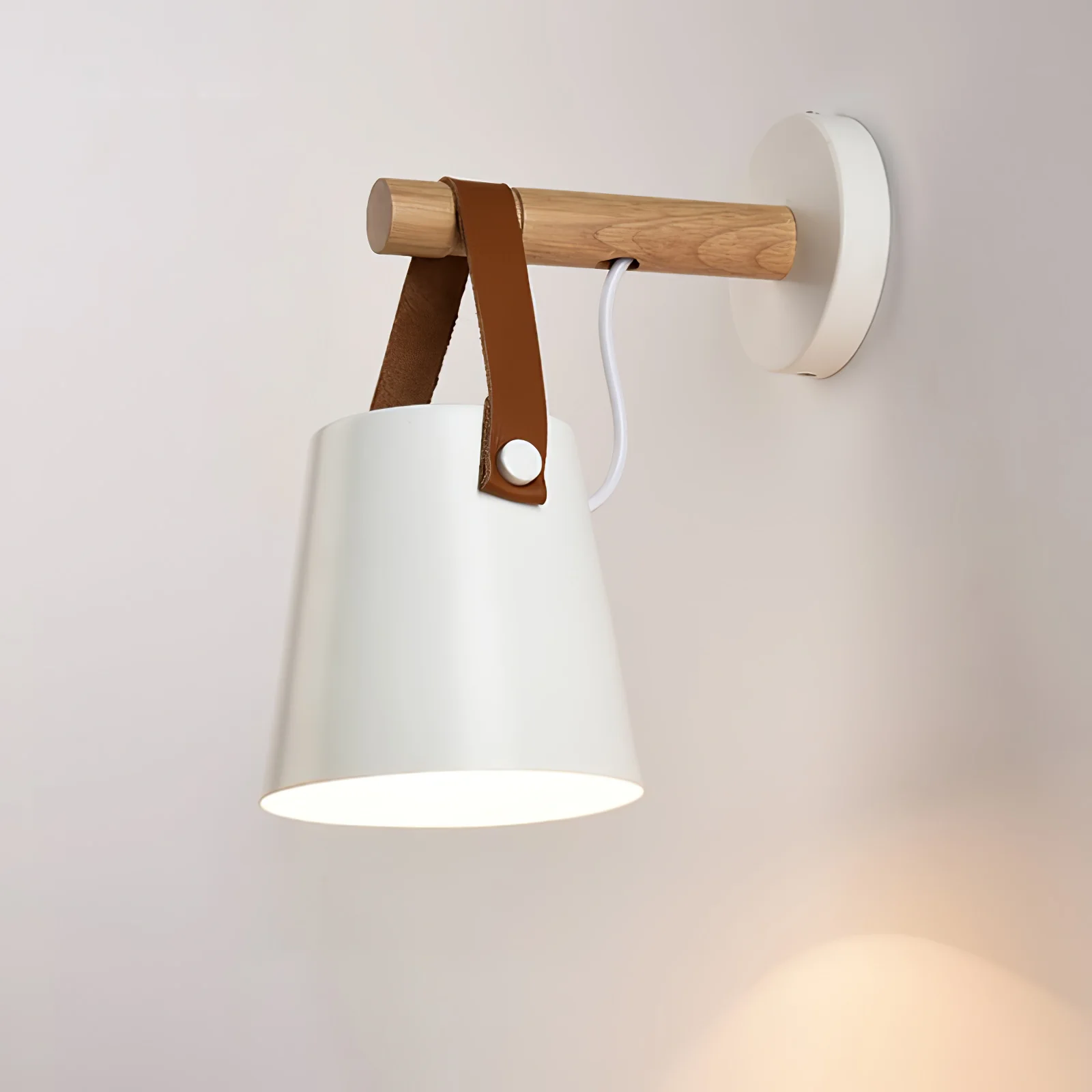 Wooden Conical Wall Light - Image 29