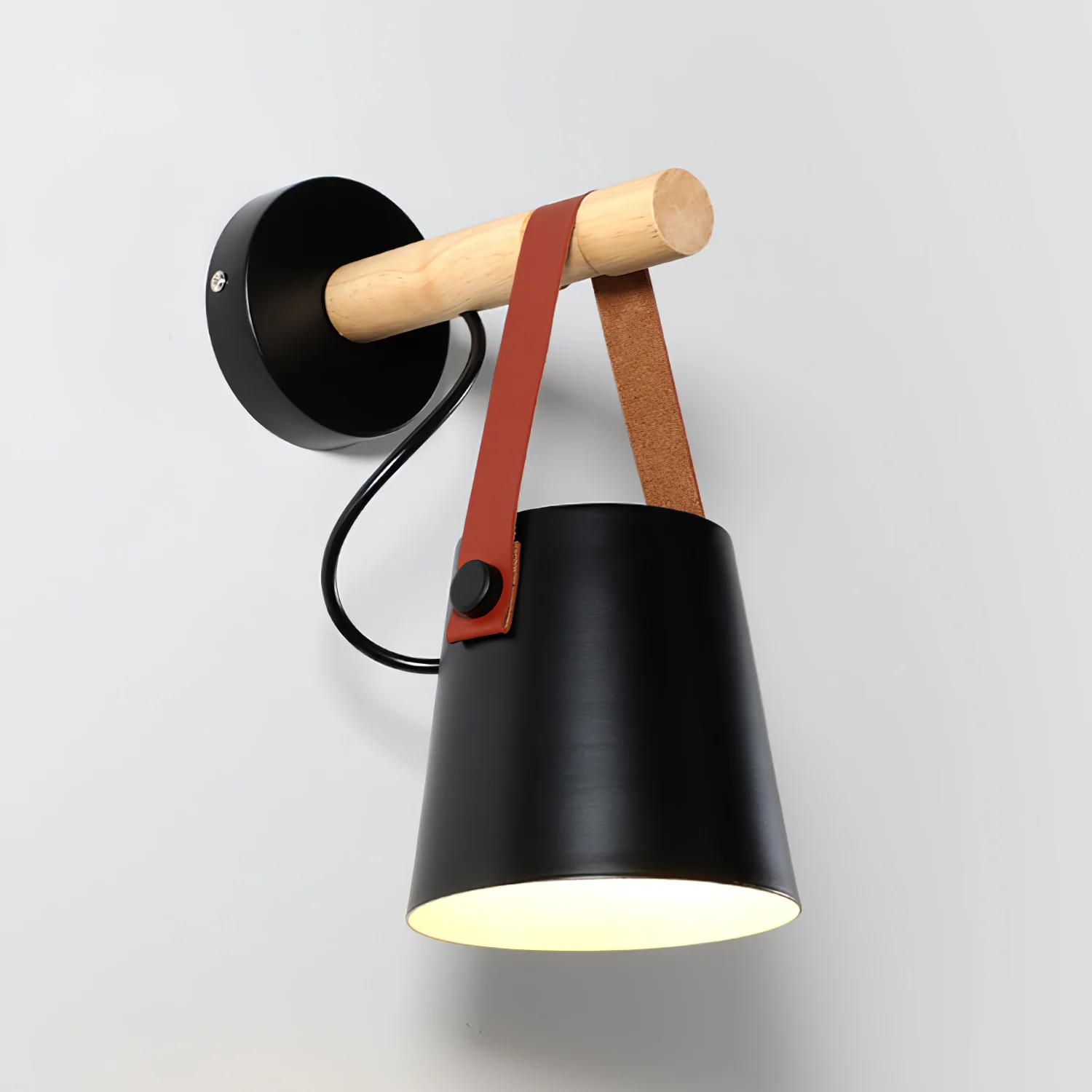 Wooden Conical Wall Light - Image 41
