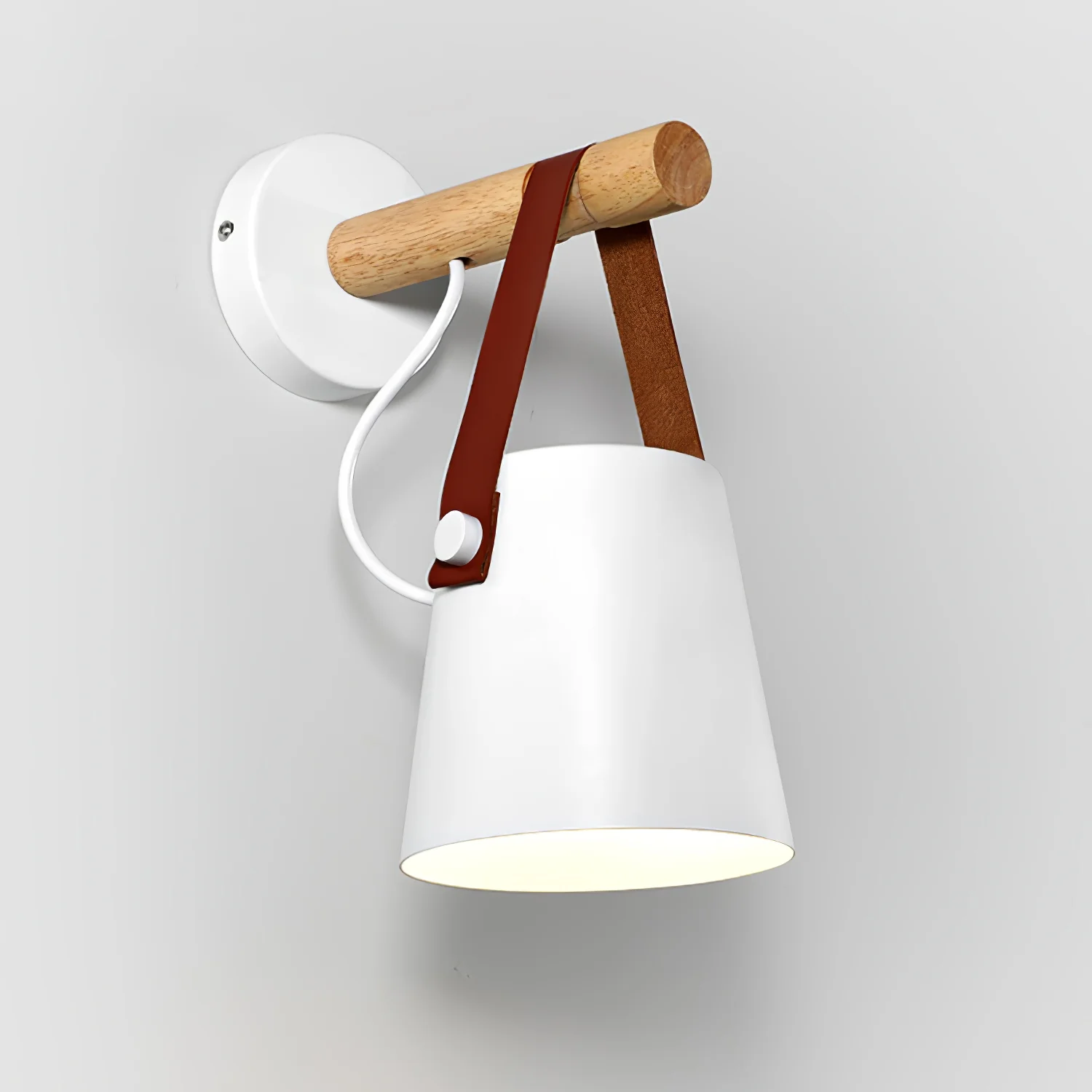 Wooden Conical Wall Light - Image 42