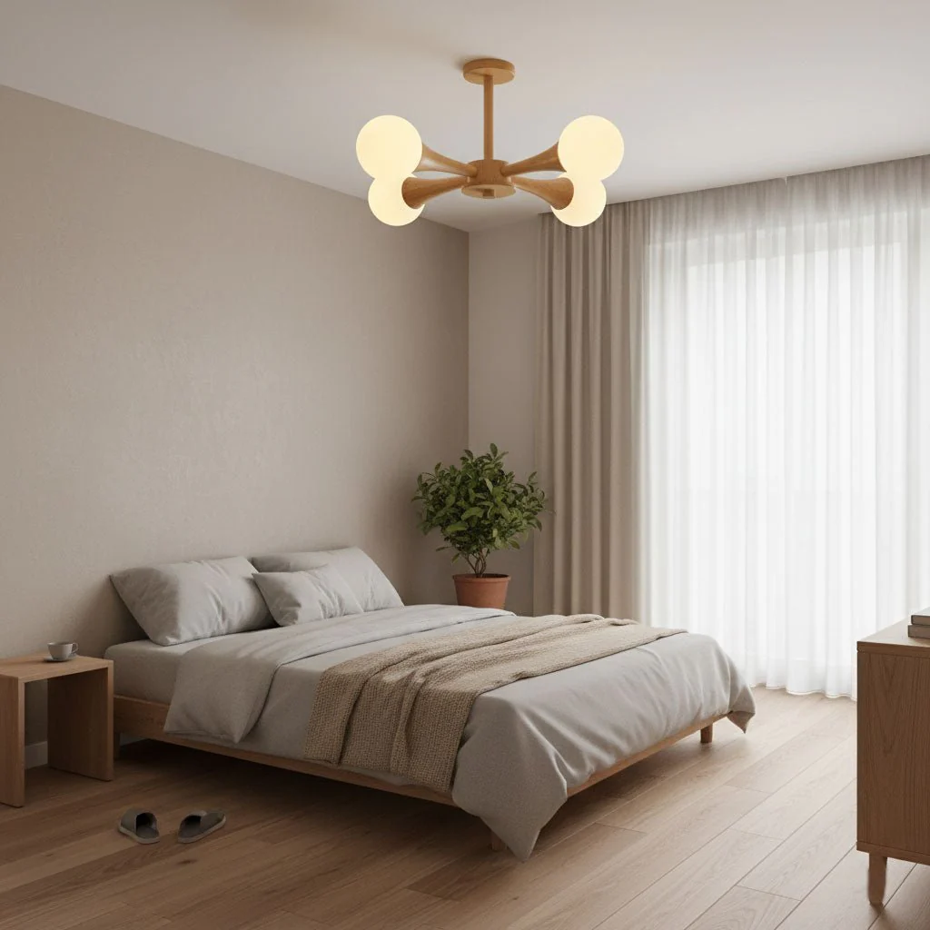 Wooden Nera Chandelier - Image 8