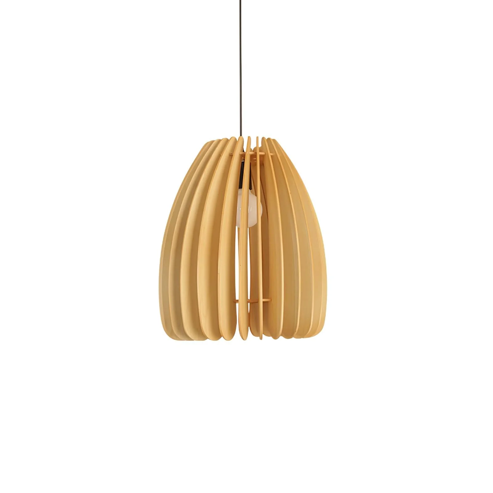 Wooden Orb Pendant Lamp - Image 12