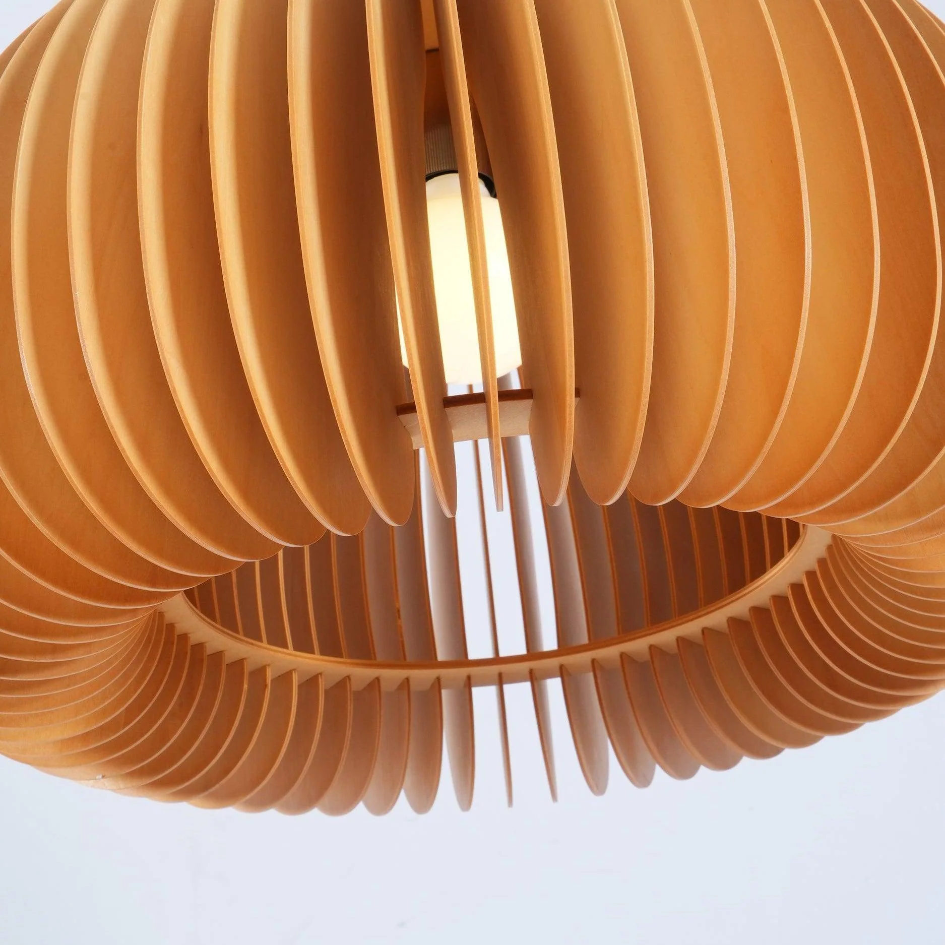 Wooden Pumpkin Swag Lights - Image 24