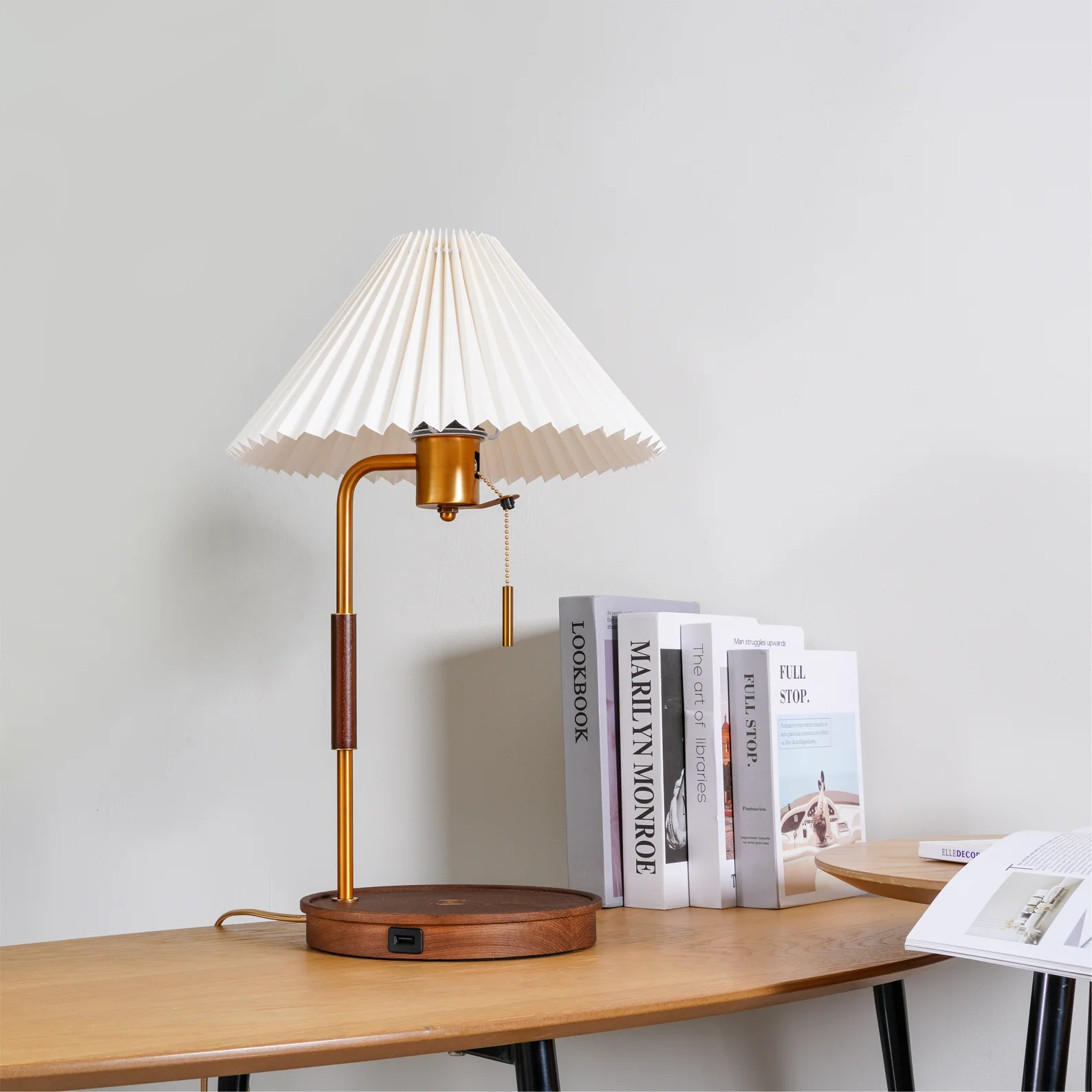 Wooden Retro Table Lamp - Image 11