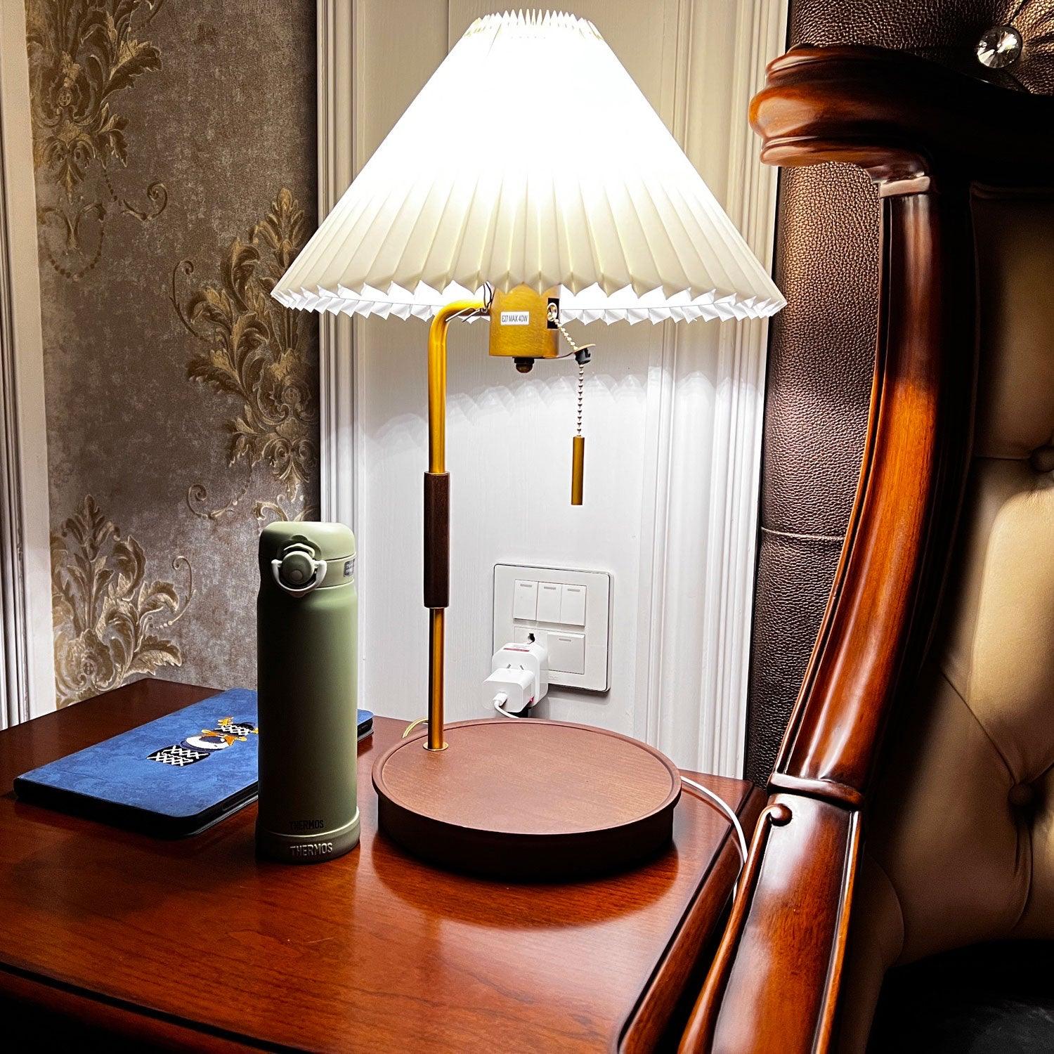 Wooden Retro Table Lamp - Image 15