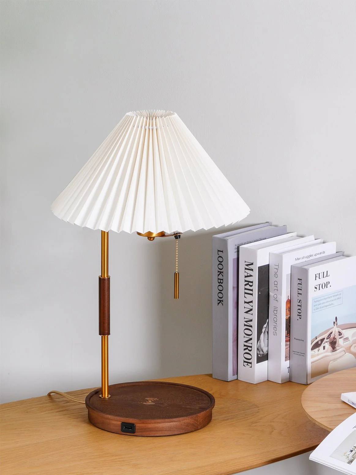 Wooden Retro Table Lamp - Image 7