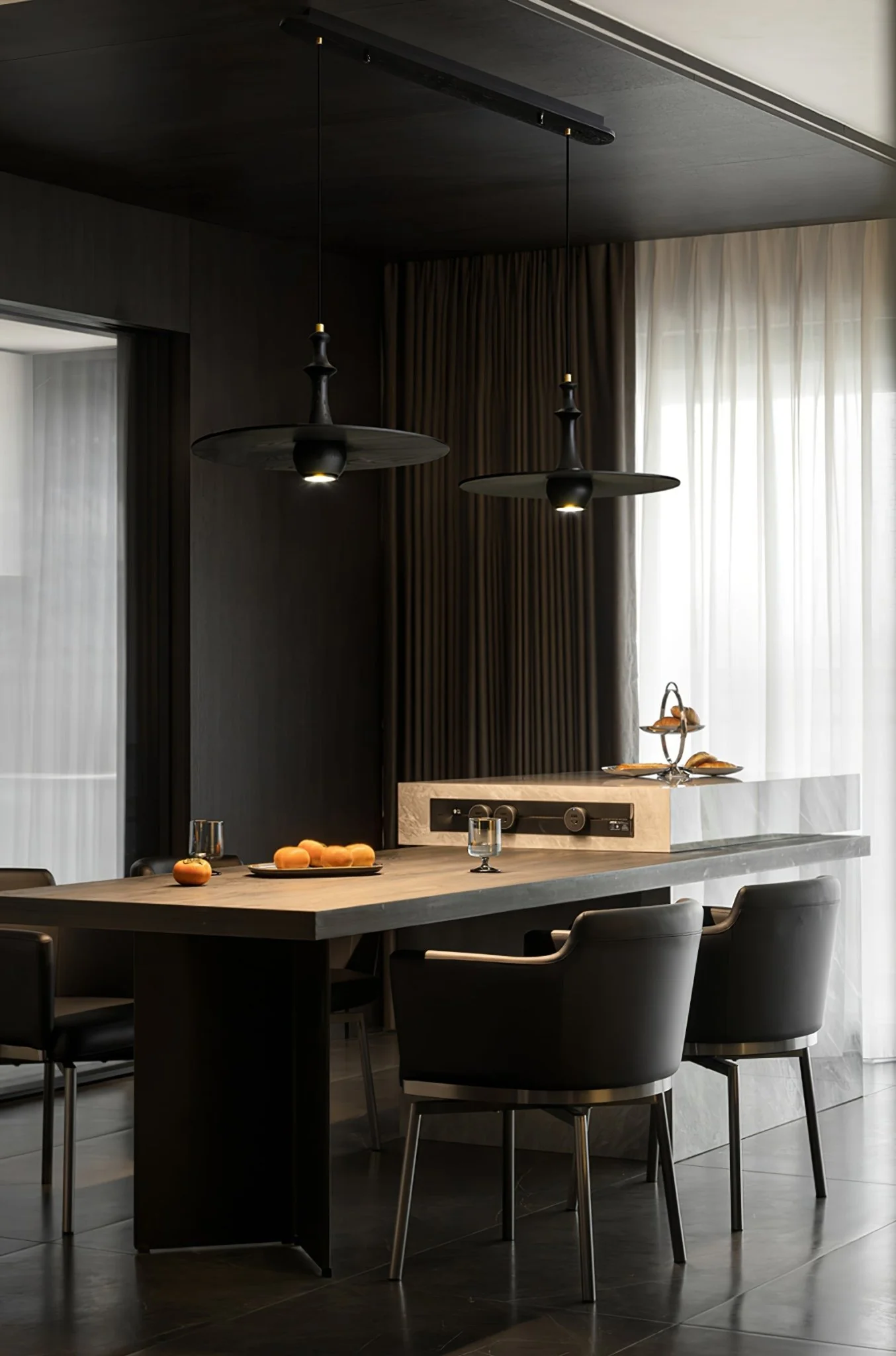 Wooden Spin Pendant Light - Image 10