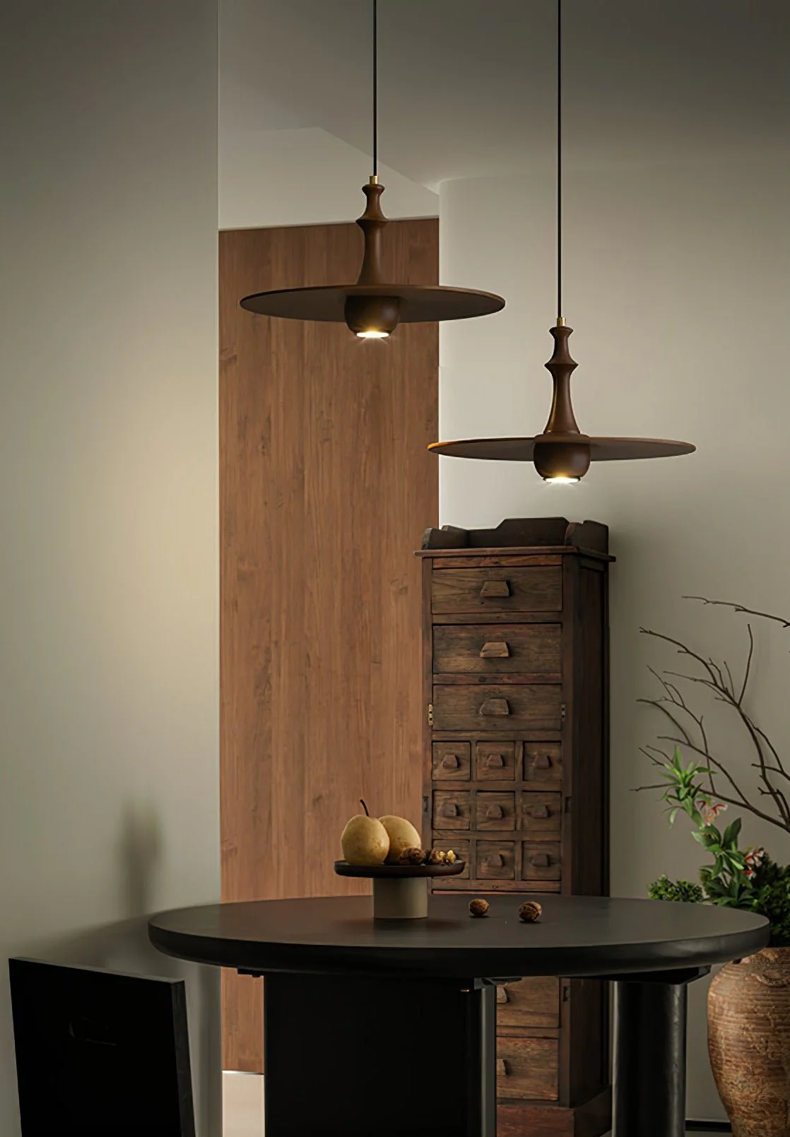 Wooden Spin Pendant Light - Image 12