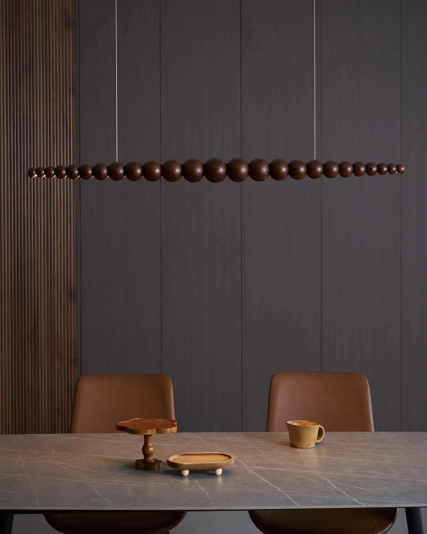 Woodline Orb Pendant Light - Image 10