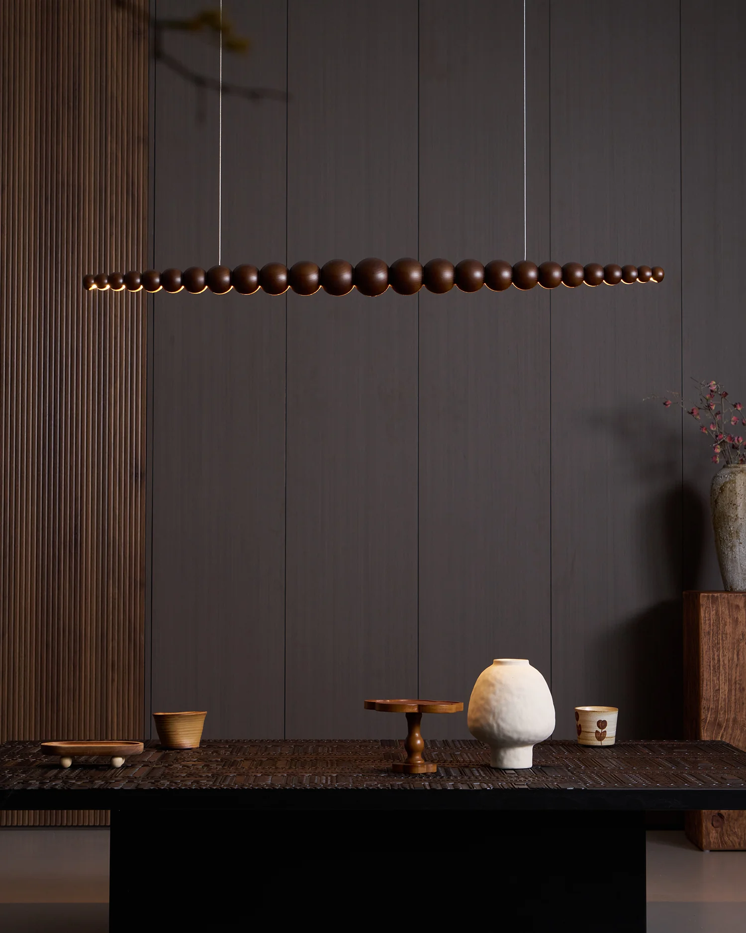 Woodline Orb Pendant Light - Image 12