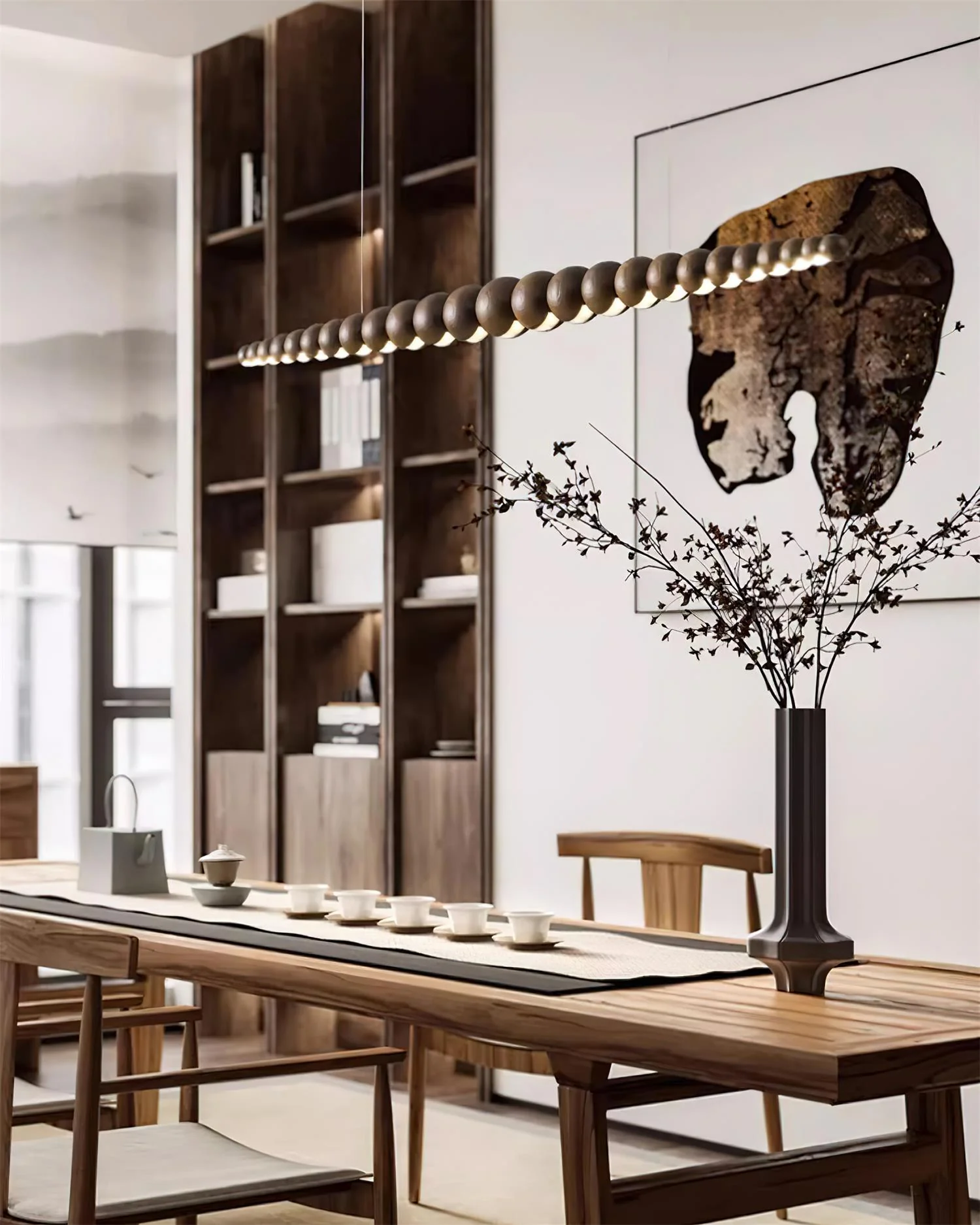 Woodline Orb Pendant Light - Image 13