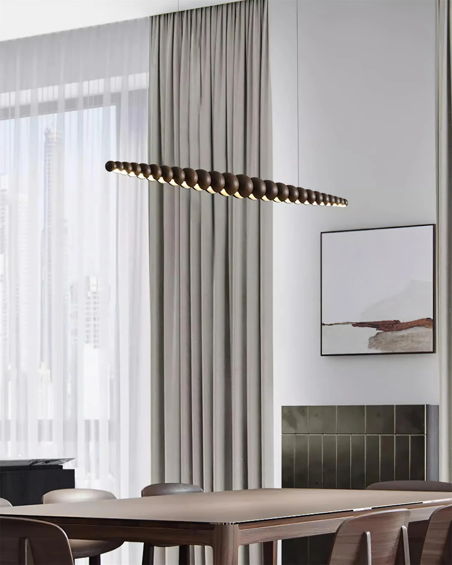 Woodline Orb Pendant Light - Image 34
