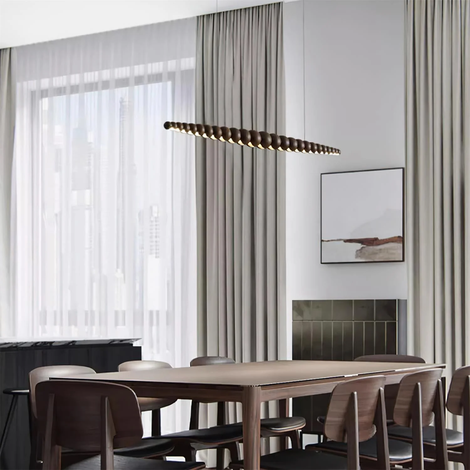 Woodline Orb Pendant Light - Image 40