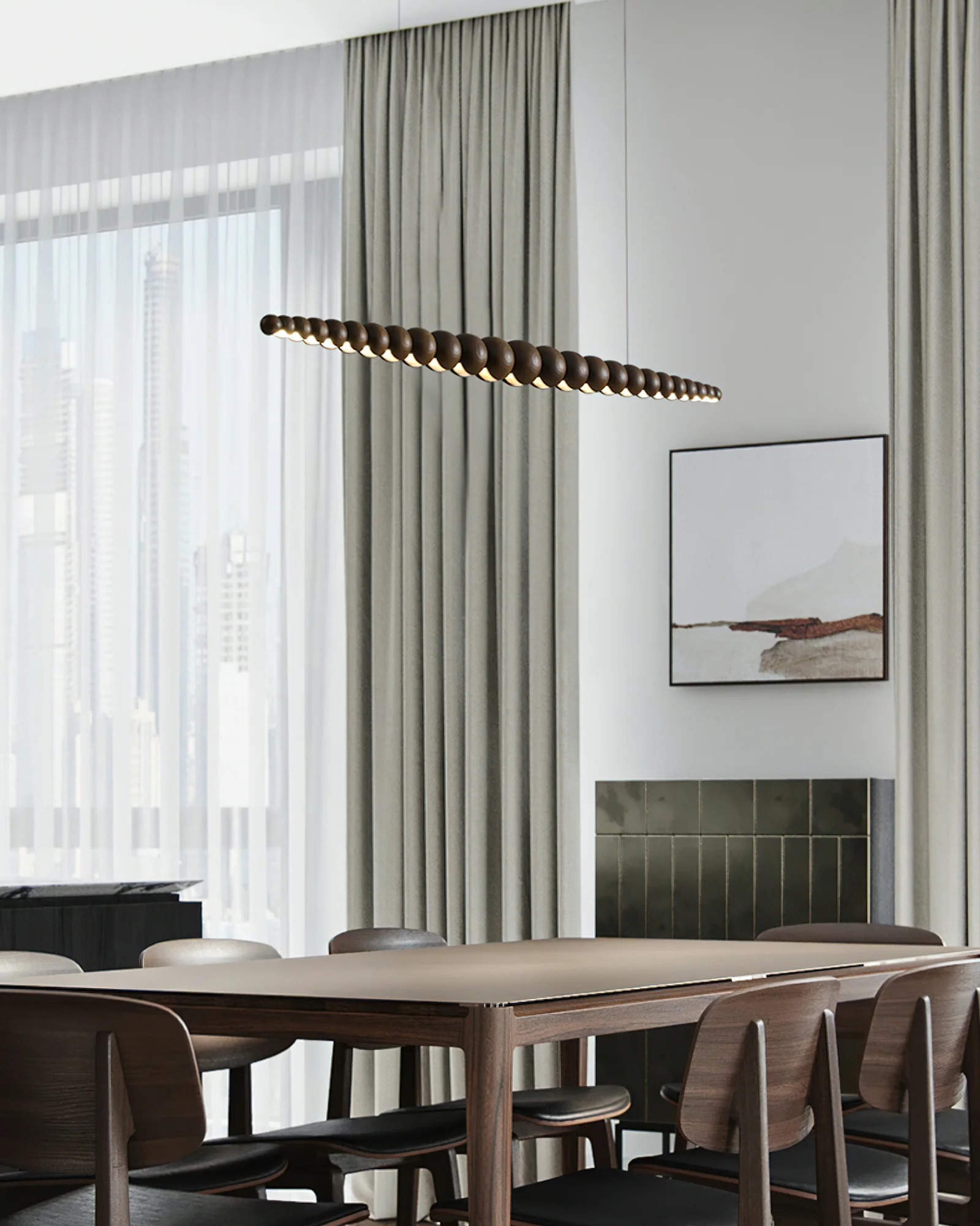 Woodline Orb Pendant Light - Image 58