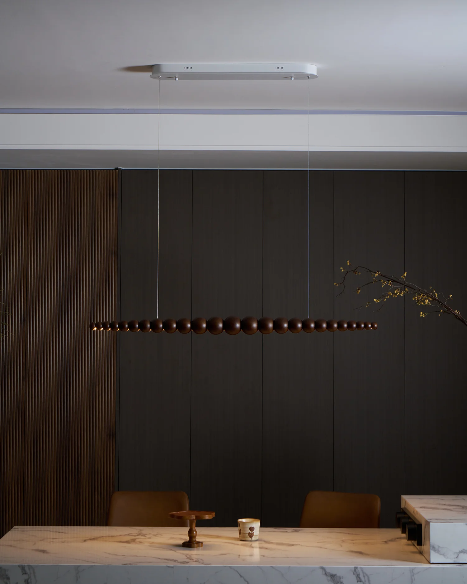 Woodline Orb Pendant Light - Image 9