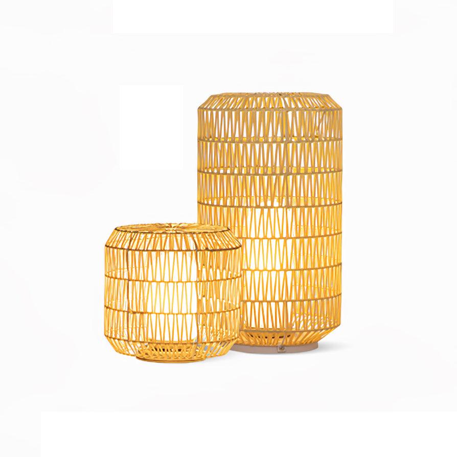 Woven Rattan Outdoor Lamp - Image 76