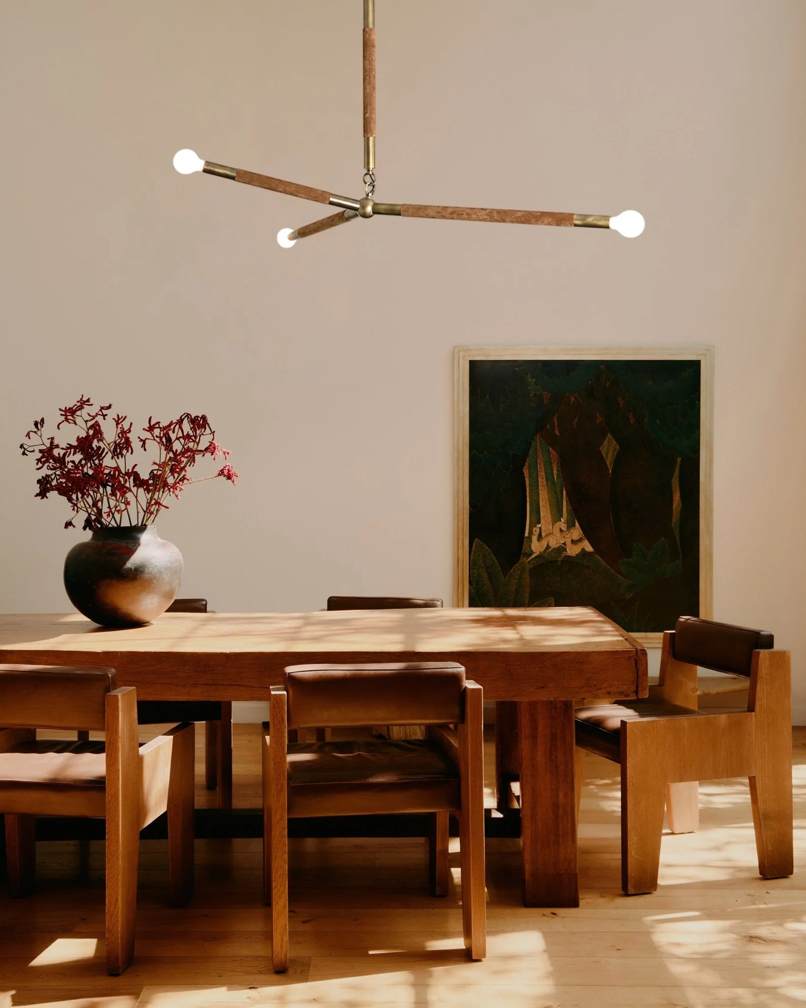 Wrapped Linear Chandelier - Image 15