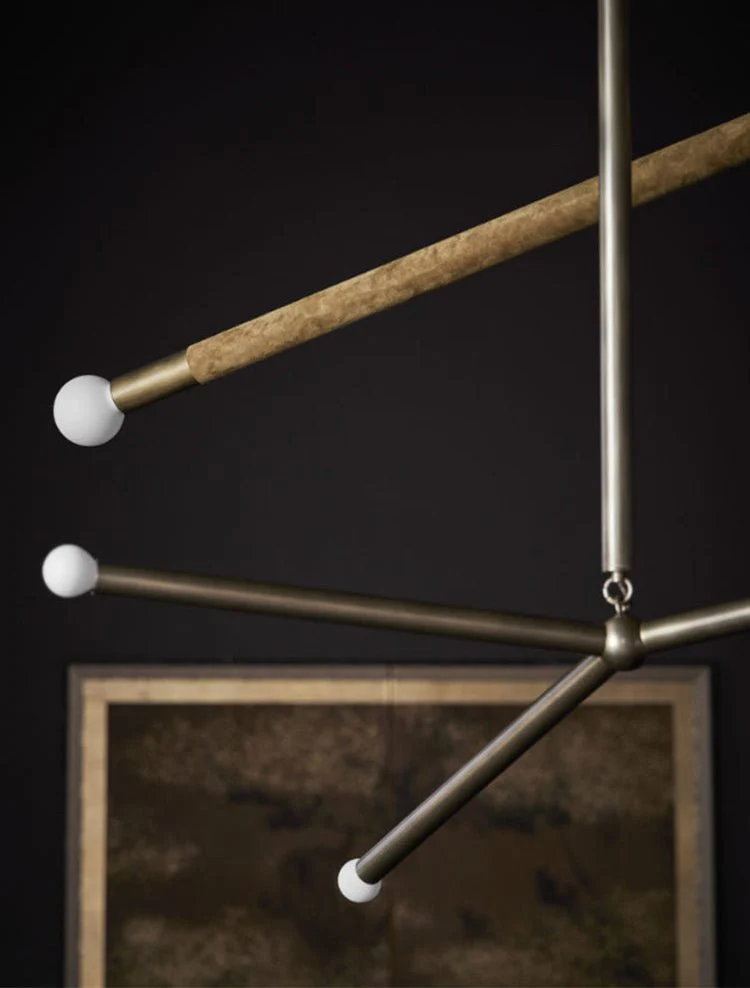 Wrapped Linear Chandelier - Image 9