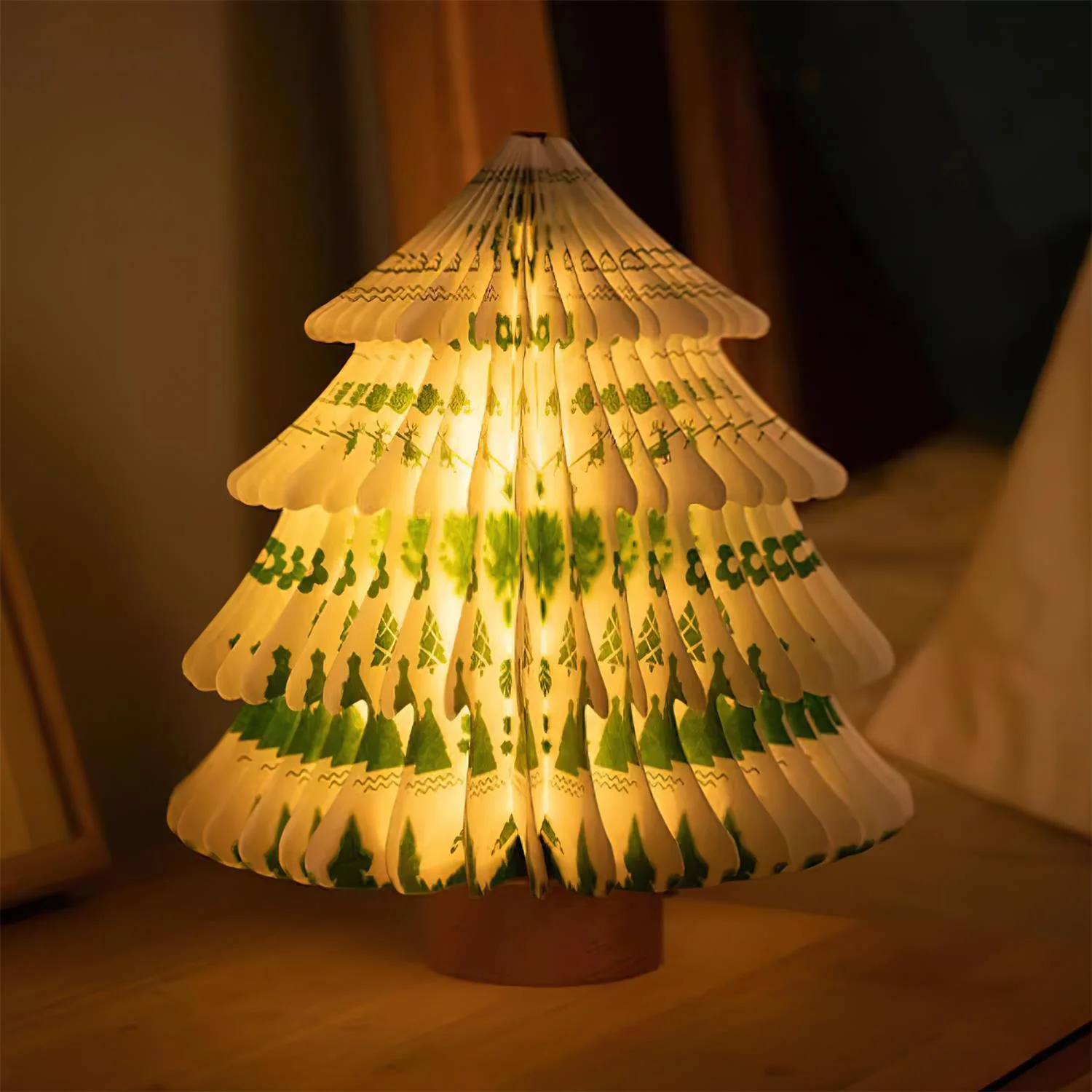 Xmas Tree Fold Table Lamp - Image 10