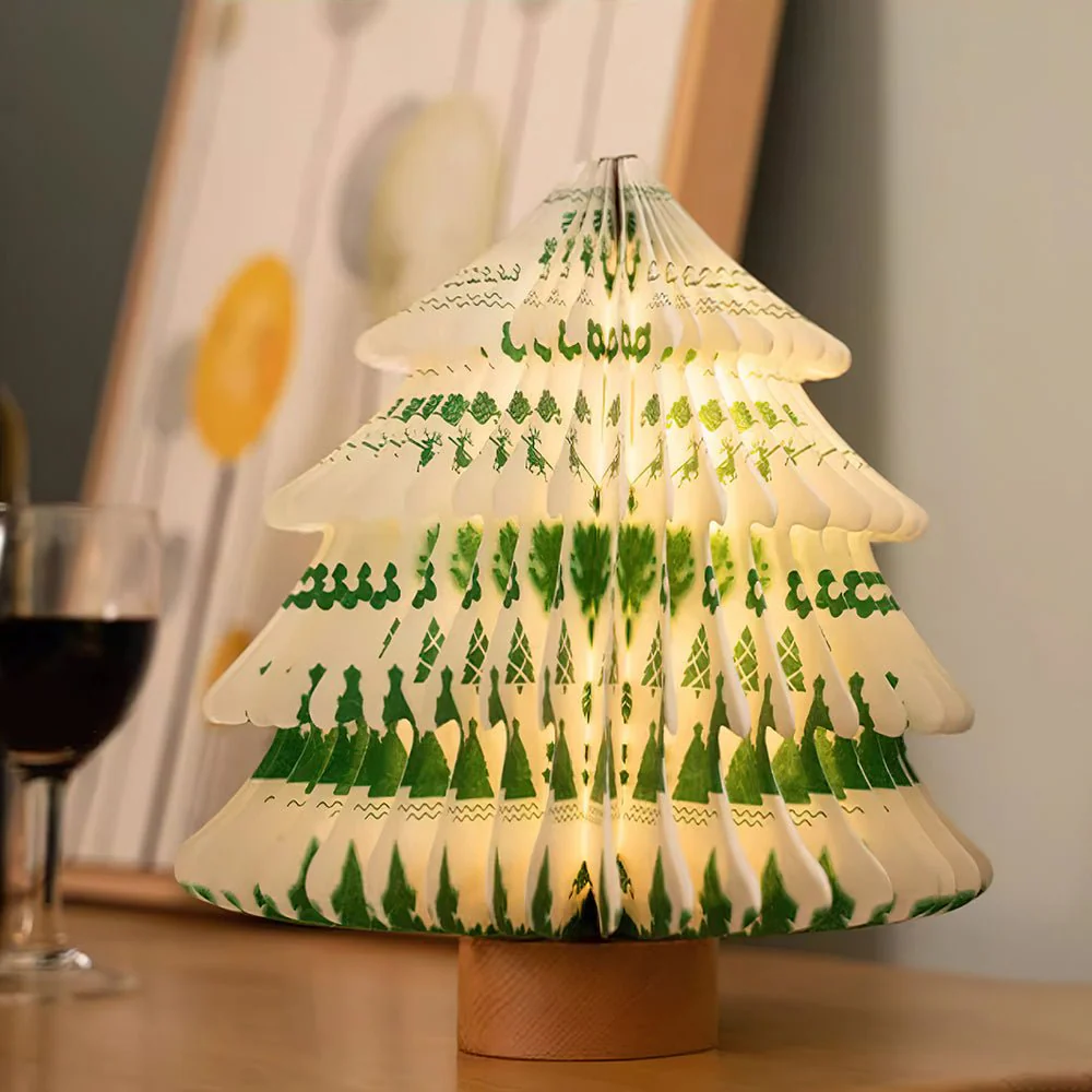 Xmas Tree Fold Table Lamp - Image 11