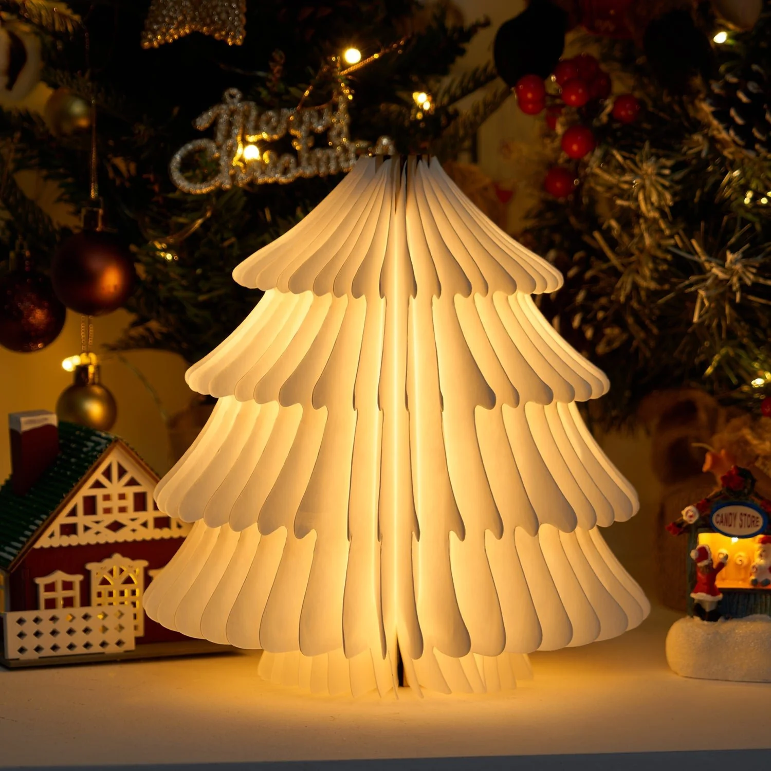 Xmas Tree Fold Table Lamp - Image 16