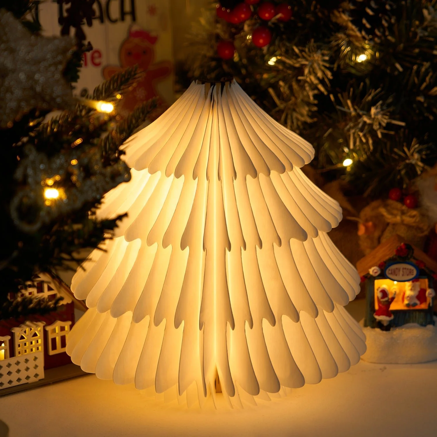 Xmas Tree Fold Table Lamp - Image 17
