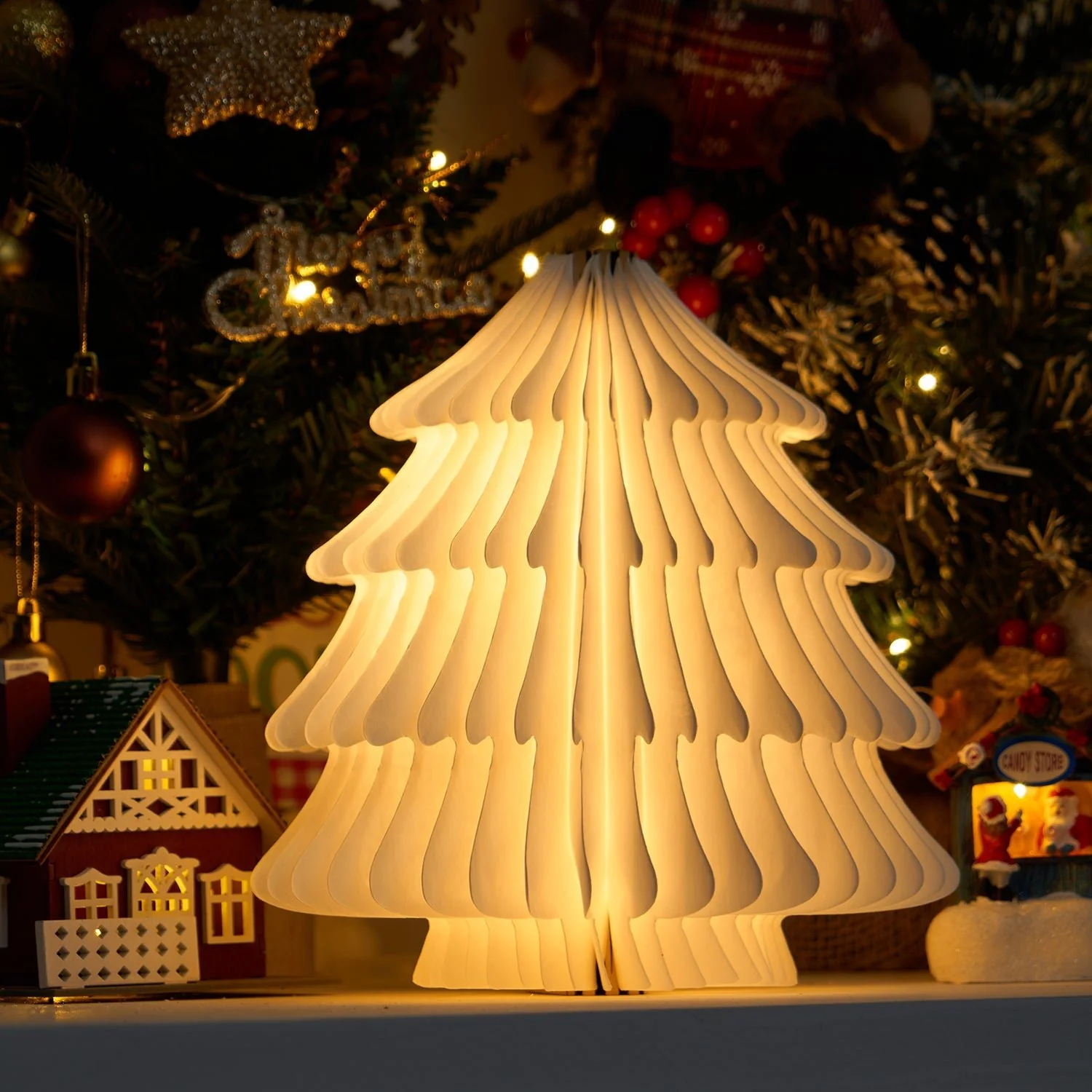 Xmas Tree Fold Table Lamp - Image 18