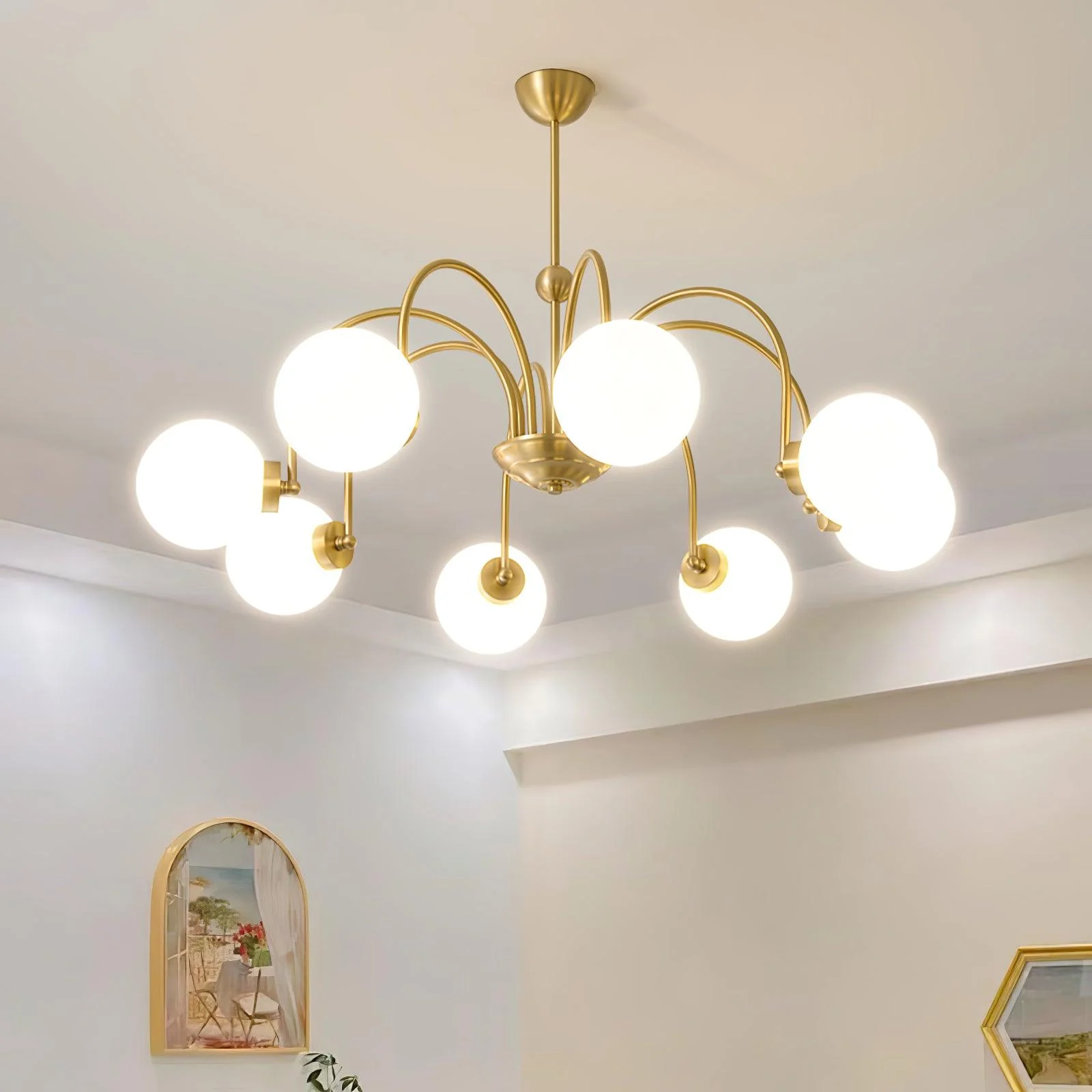 Yisu Brass Chandelier - Image 15