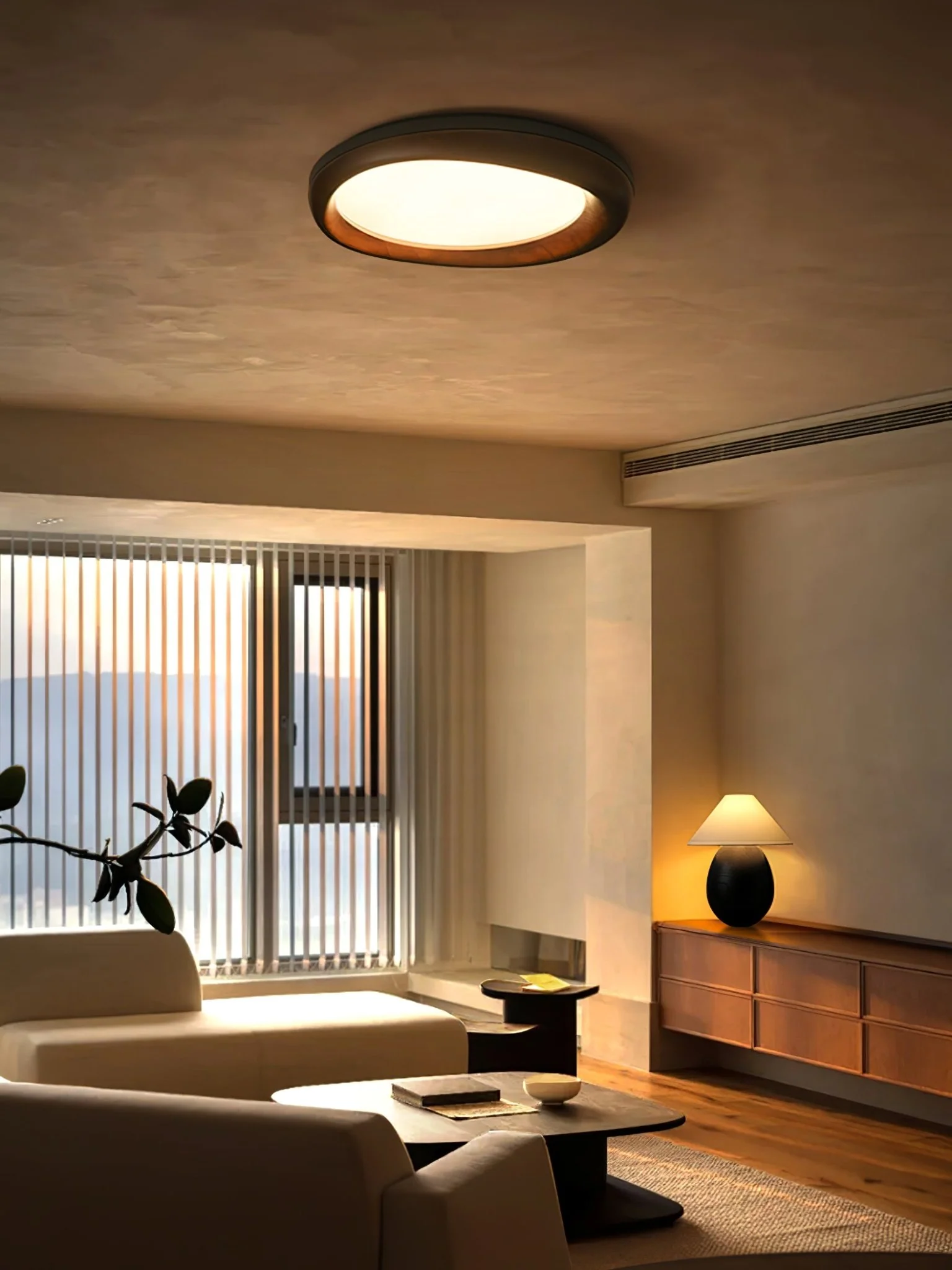 Zenova Wood Ceiling Light - Image 5
