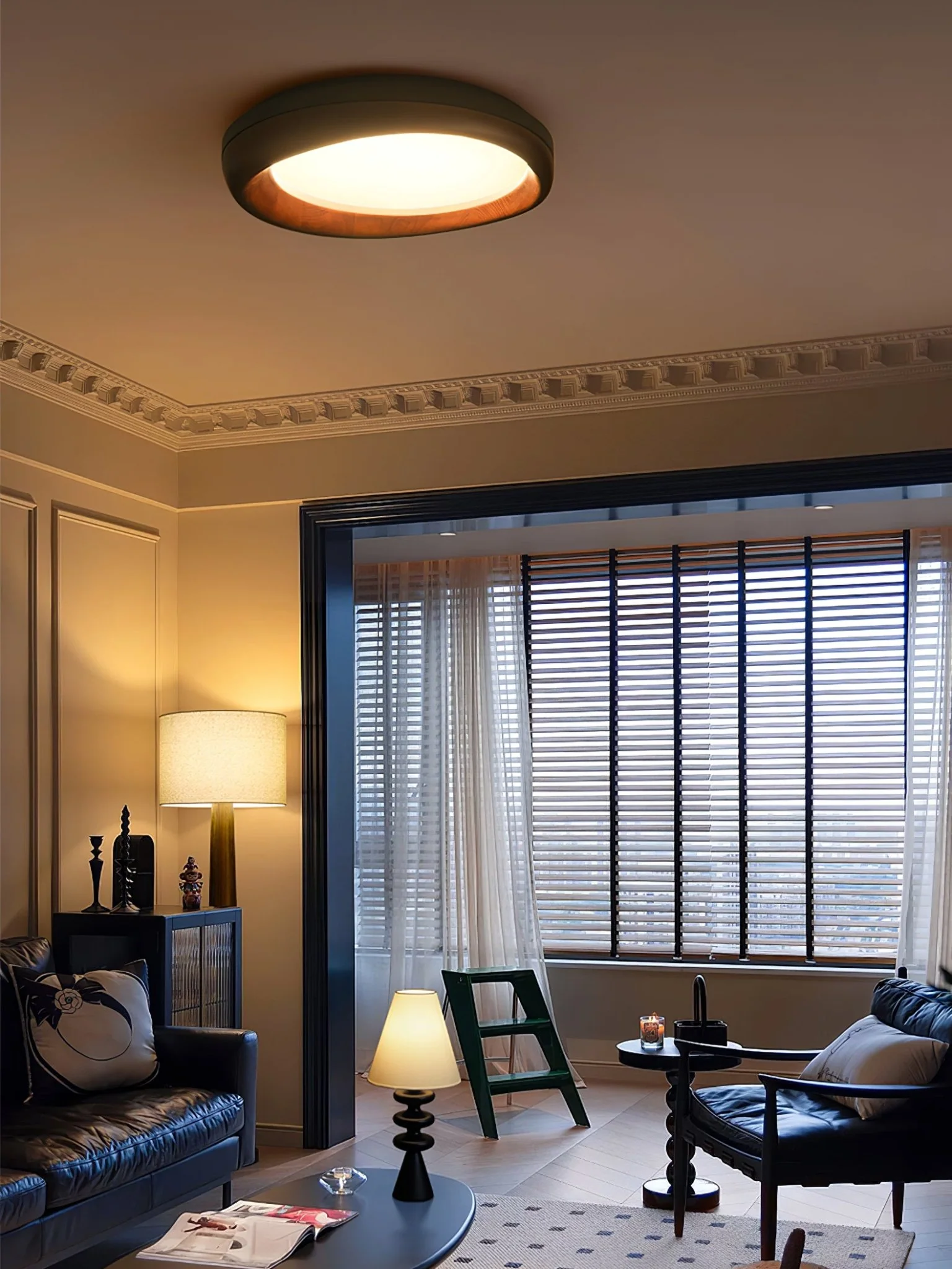 Zenova Wood Ceiling Light - Image 6