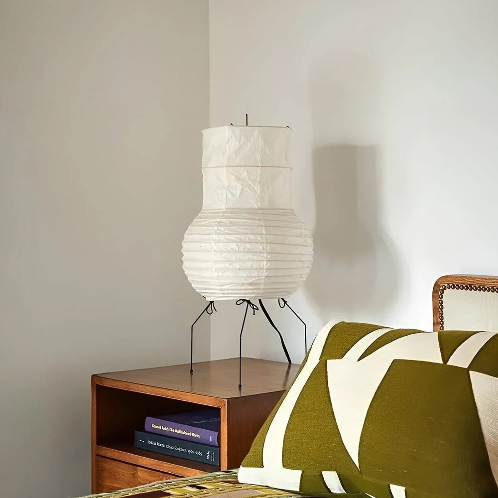 Zara Rice Paper Lantern Table Lamp - Image 2
