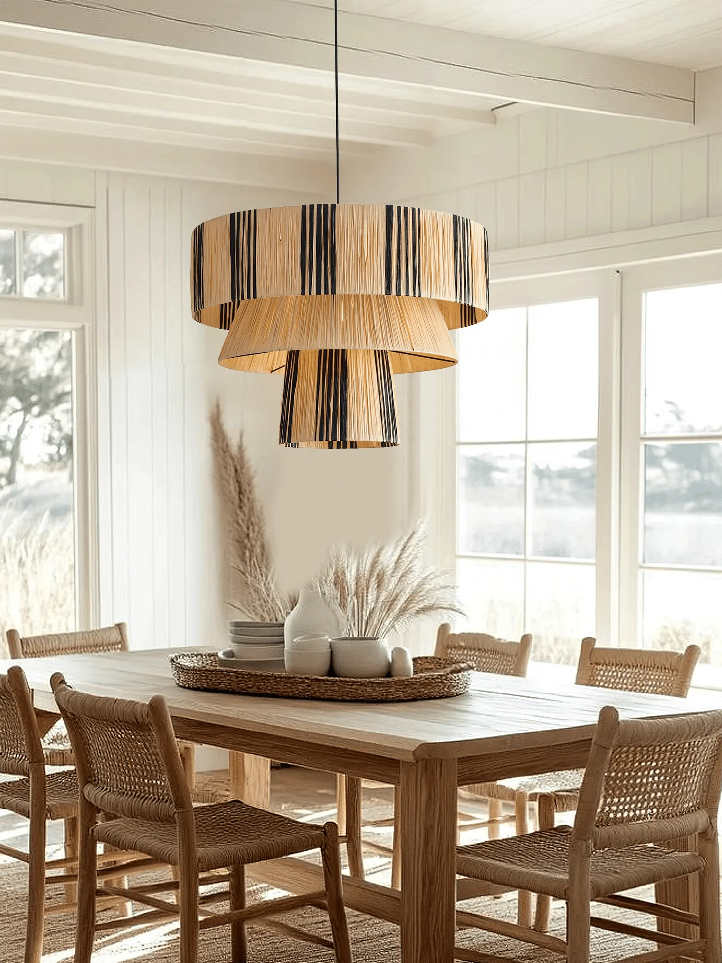 Zarora Raffia Pendant Lamp - Image 12