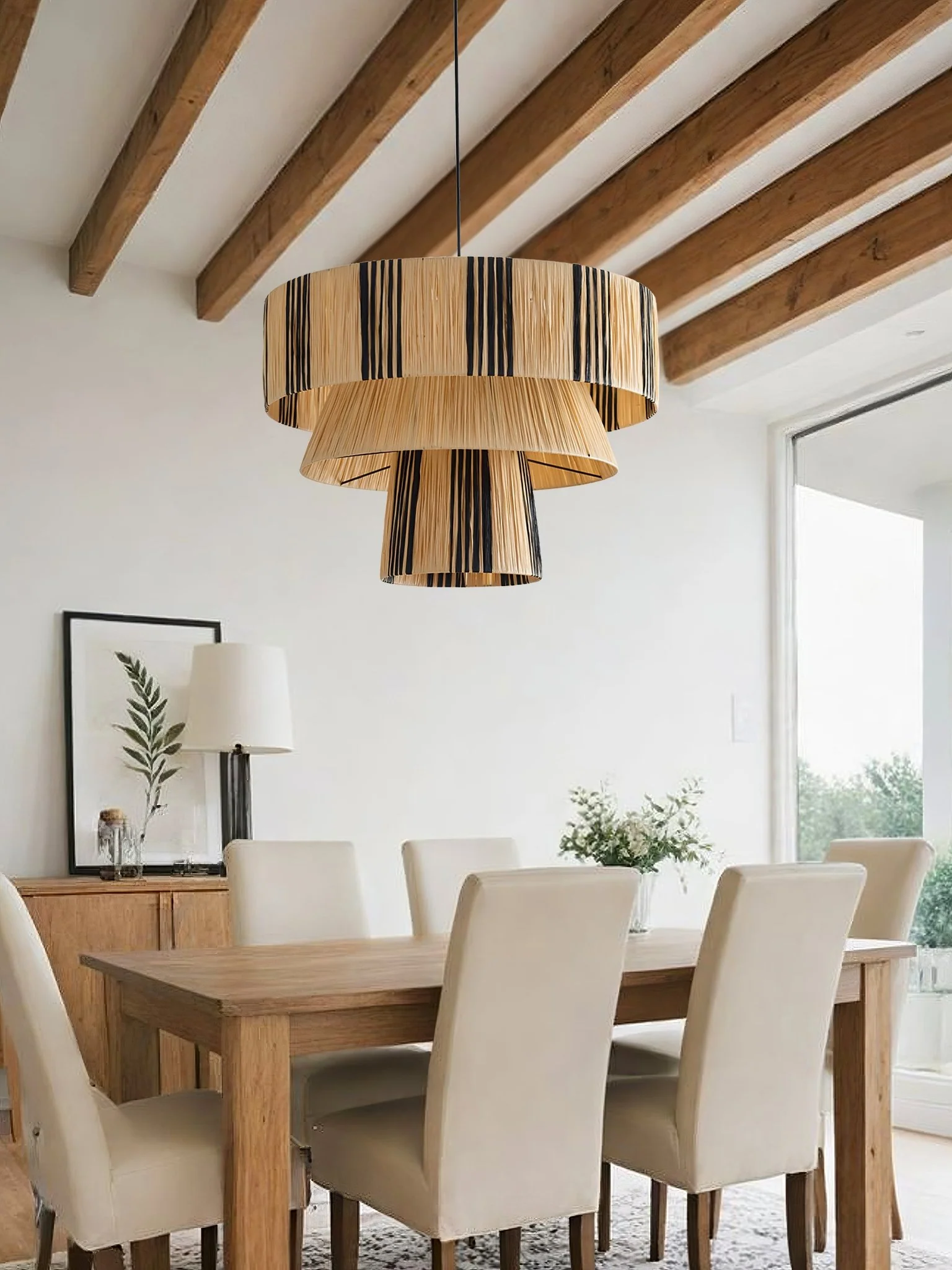 Zarora Raffia Pendant Lamp - Image 3